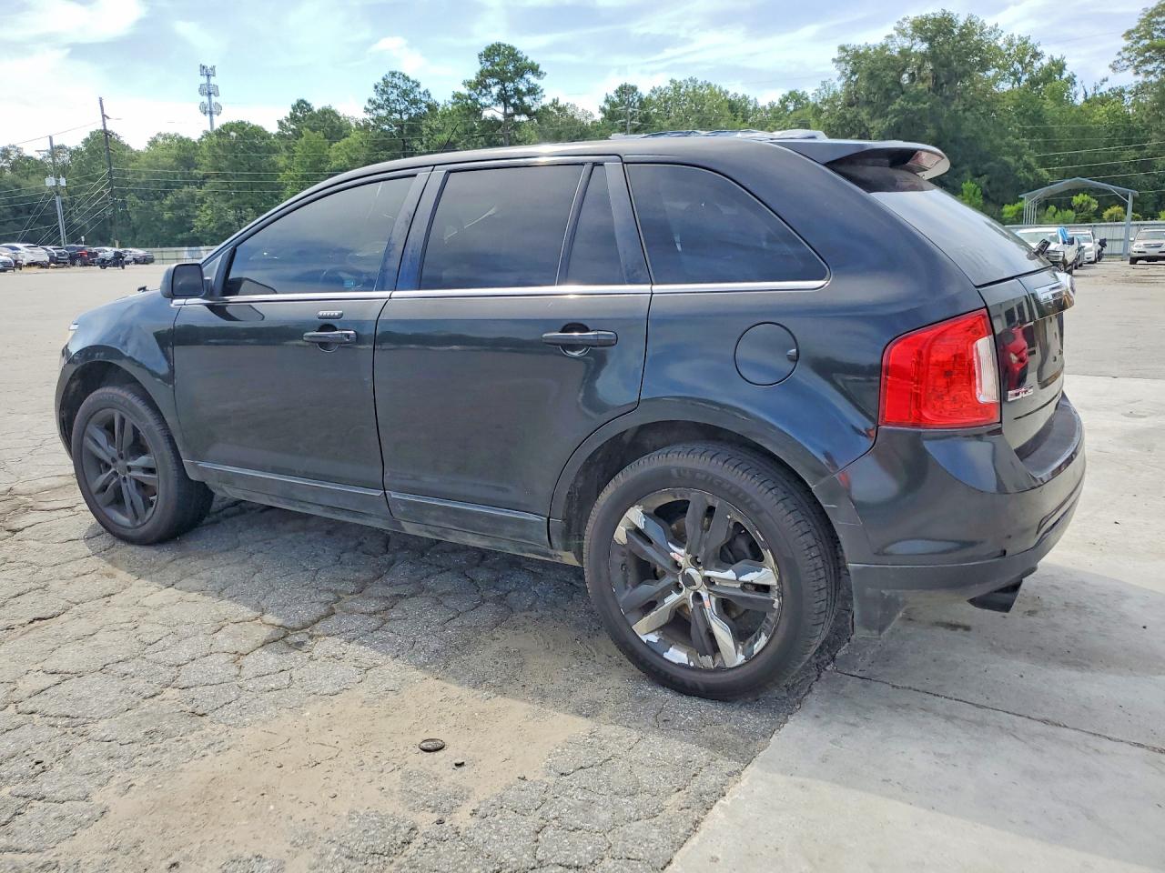 2011 Ford Edge Limited Black vin: 2FMDK3KC4BBB29263