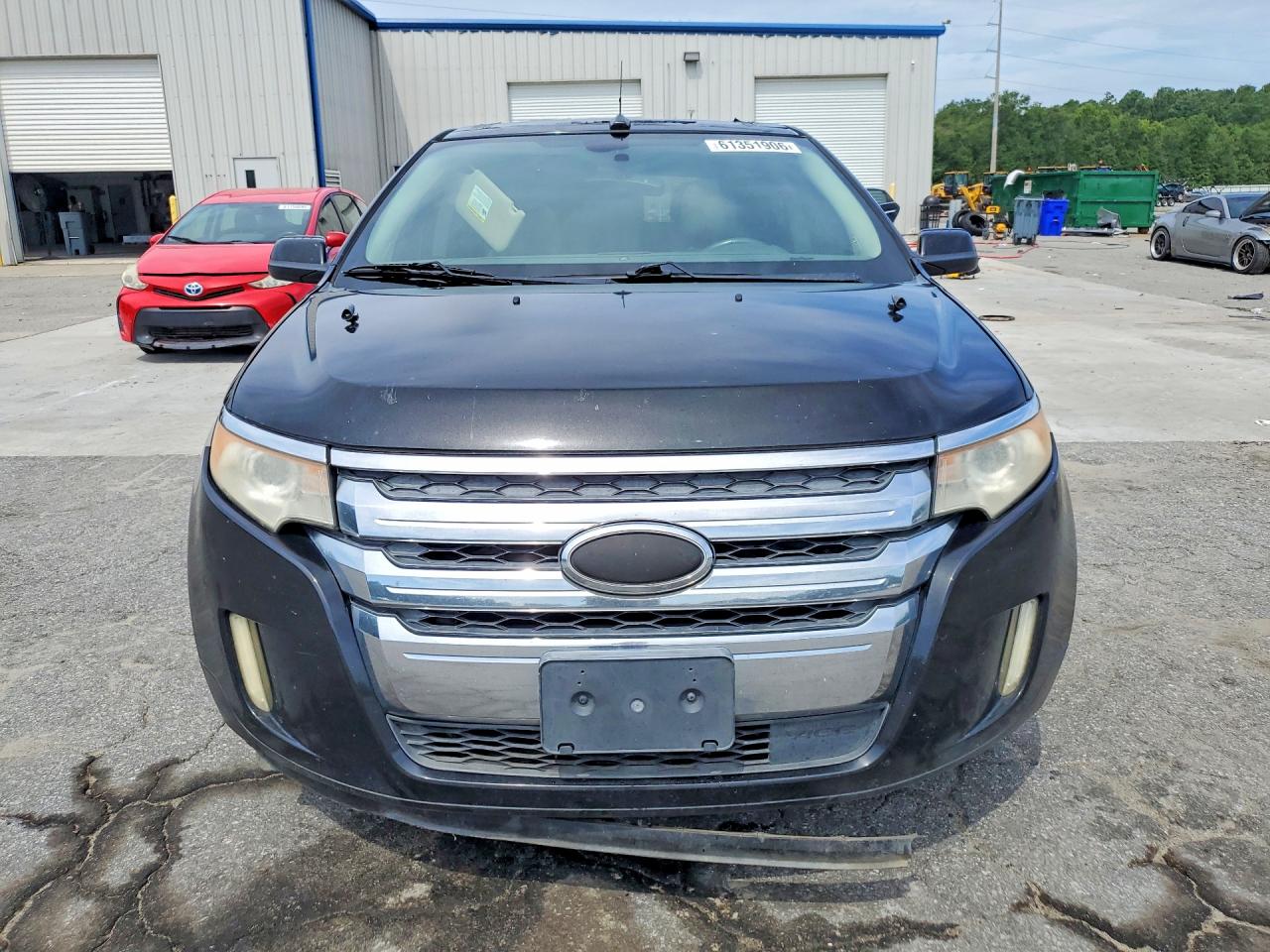 2011 Ford Edge Limited Black vin: 2FMDK3KC4BBB29263
