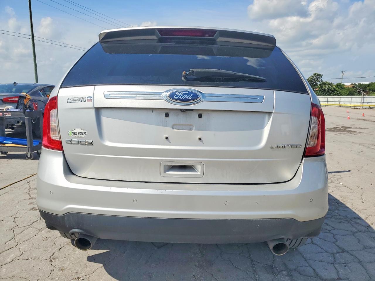 2011 Ford Edge Limited Silver vin: 2FMDK3KC4BBB64790