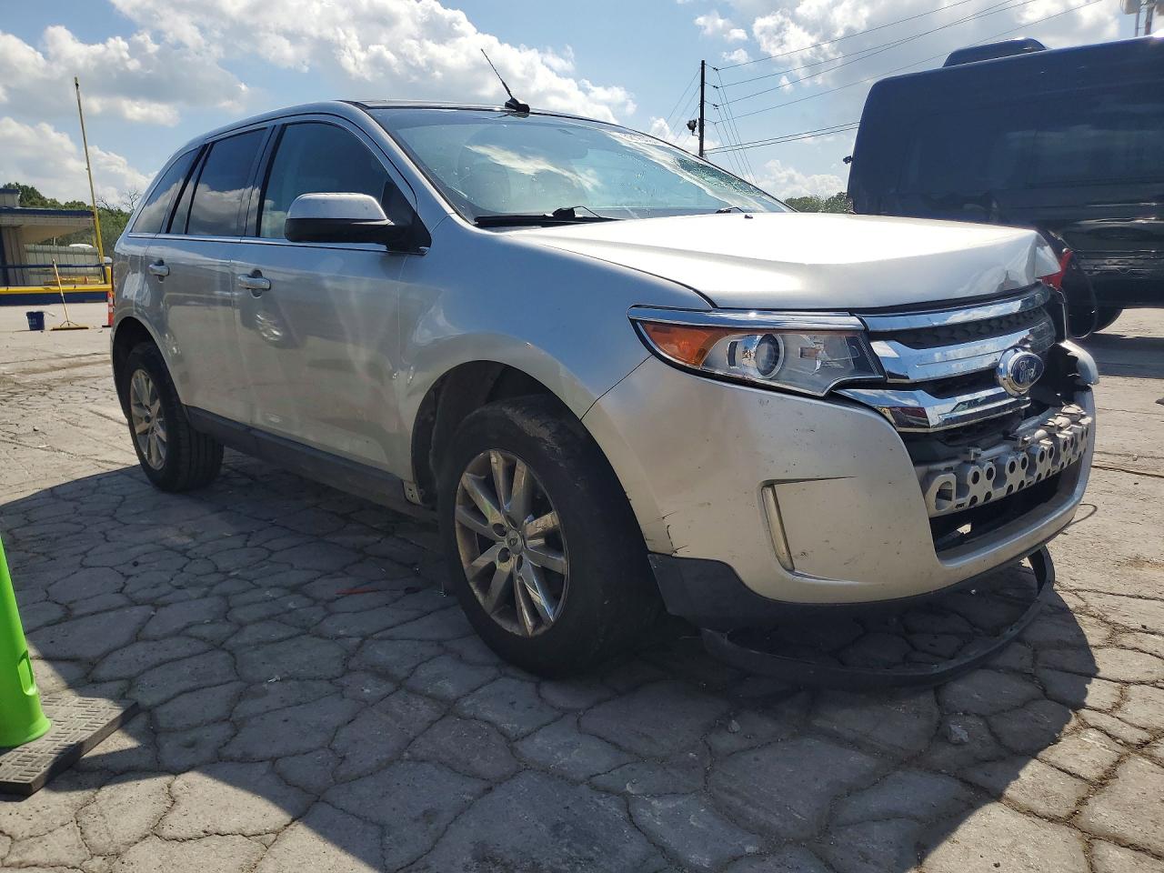 2011 Ford Edge Limited Silver vin: 2FMDK3KC4BBB64790