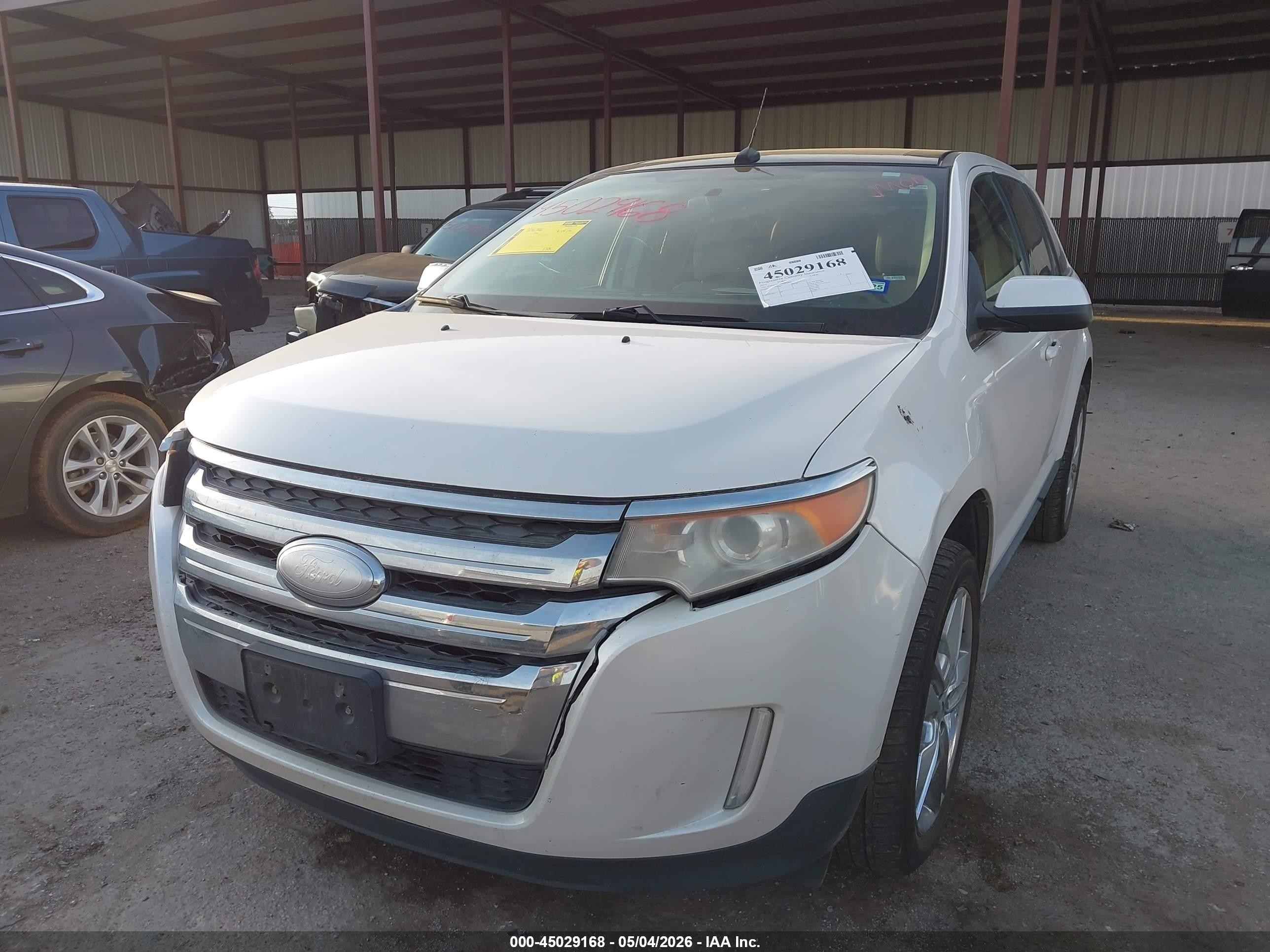2011 Ford Edge Limited White vin: 2FMDK3KC4BBB66958