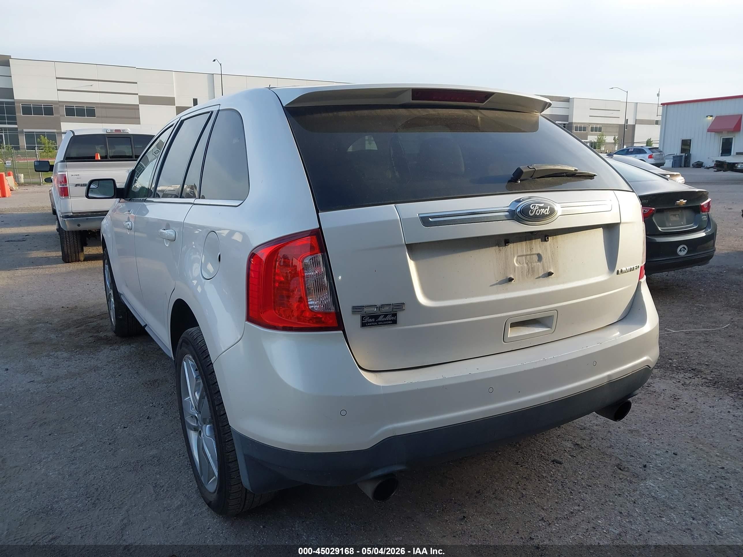 2011 Ford Edge Limited White vin: 2FMDK3KC4BBB66958