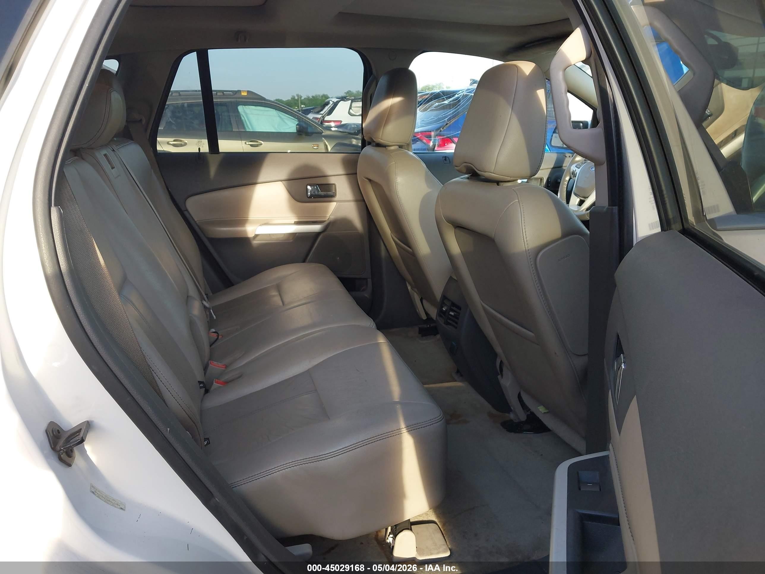 2011 Ford Edge Limited White vin: 2FMDK3KC4BBB66958