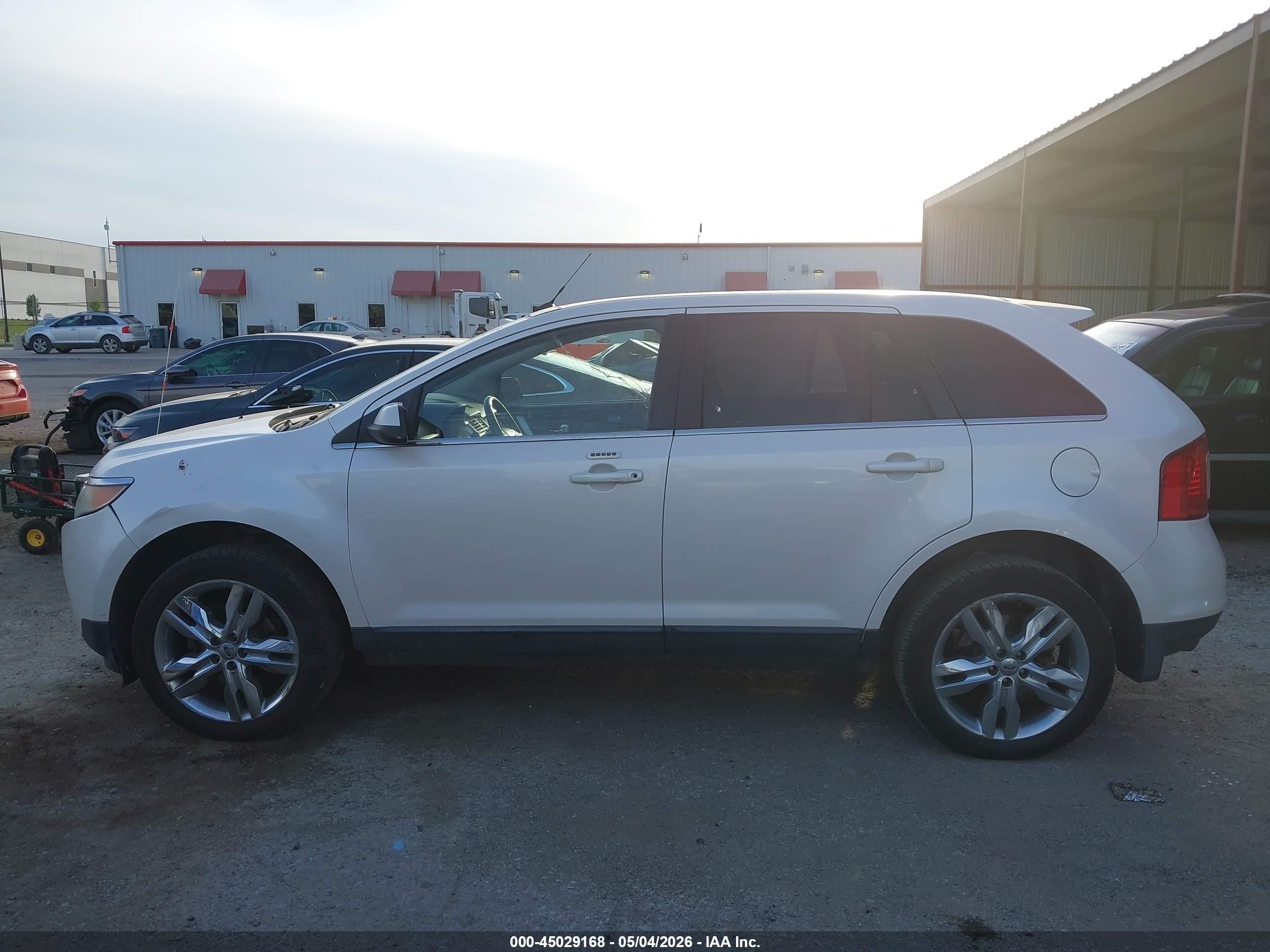2011 Ford Edge Limited White vin: 2FMDK3KC4BBB66958
