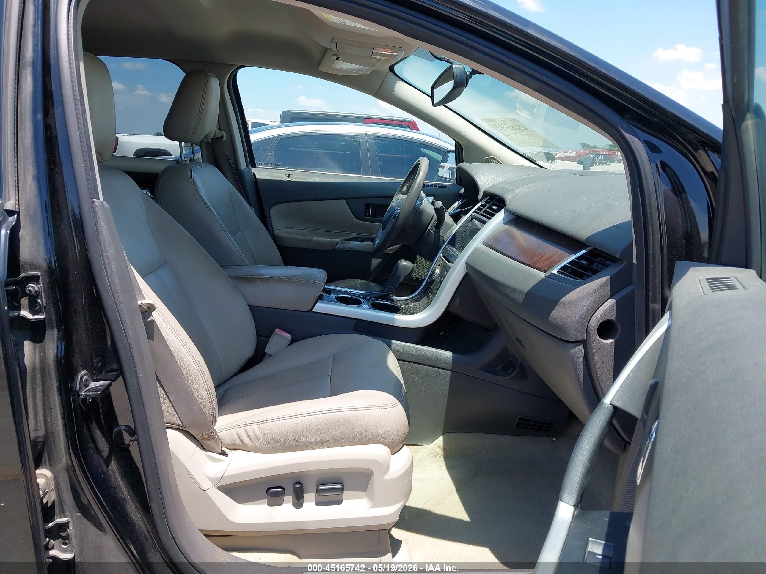 2012 Ford Edge Limited Black vin: 2FMDK3KC4CBA04734