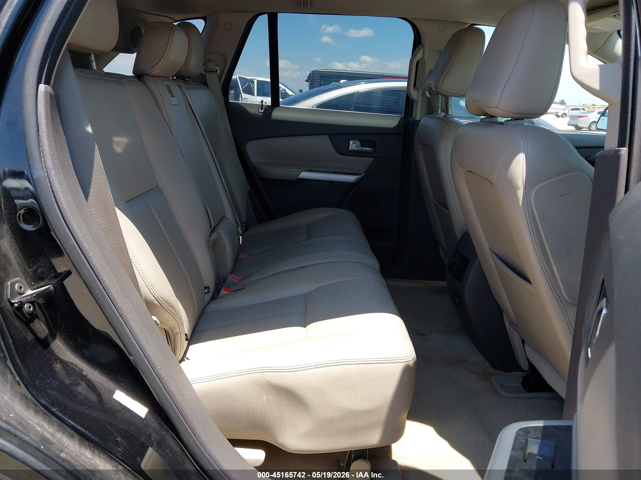 2012 Ford Edge Limited Black vin: 2FMDK3KC4CBA04734