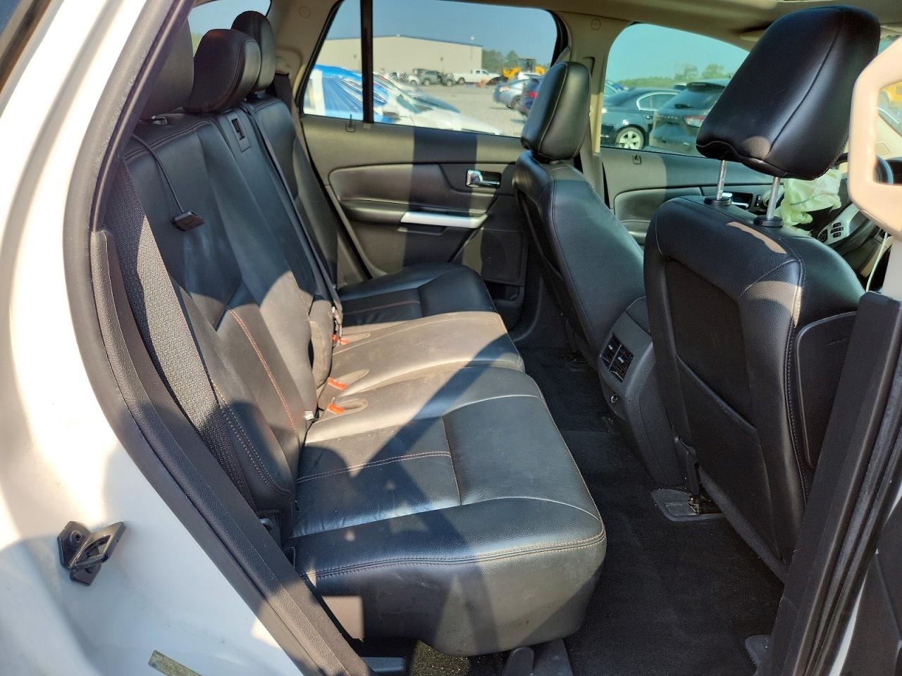 2012 Ford Edge Limited White vin: 2FMDK3KC4CBA06743
