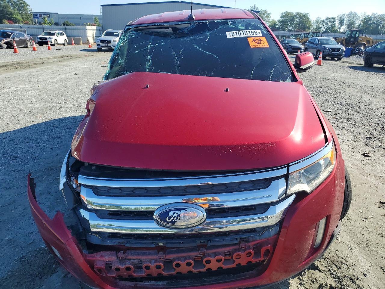 2012 Ford Edge Limited Burgundy vin: 2FMDK3KC4CBA13322