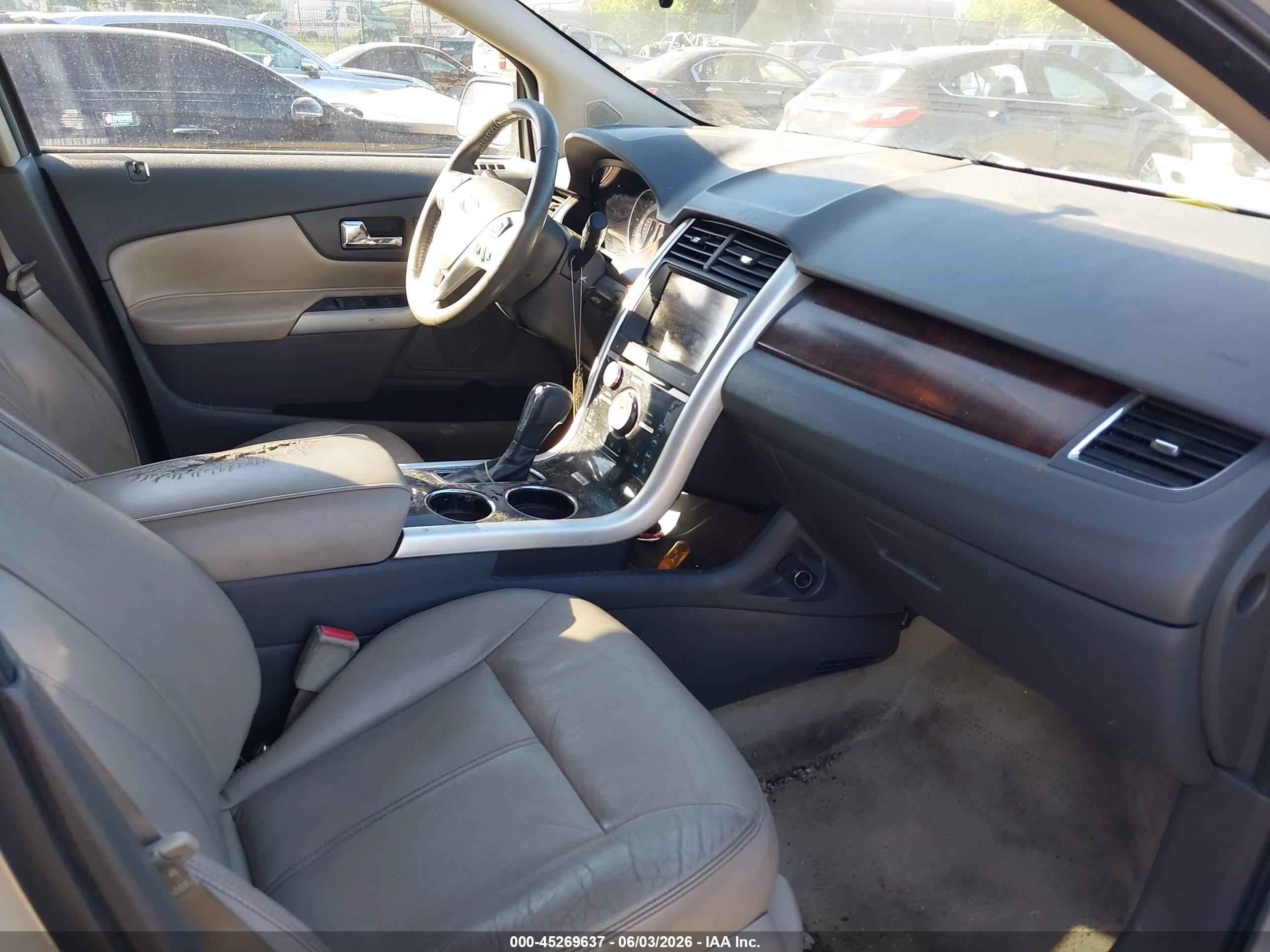 2012 Ford Edge Limited Silver vin: 2FMDK3KC4CBA15958