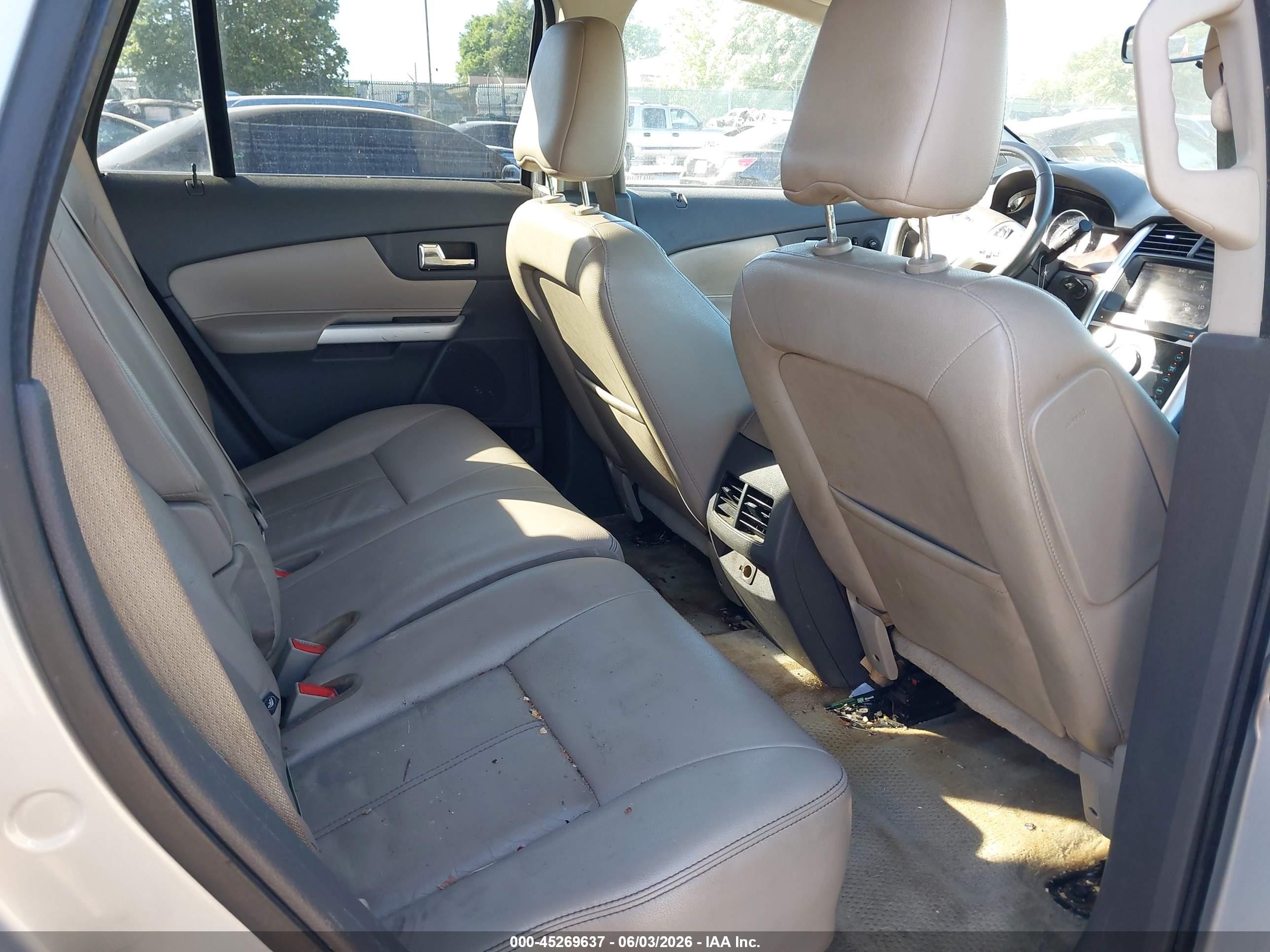 2012 Ford Edge Limited Silver vin: 2FMDK3KC4CBA15958