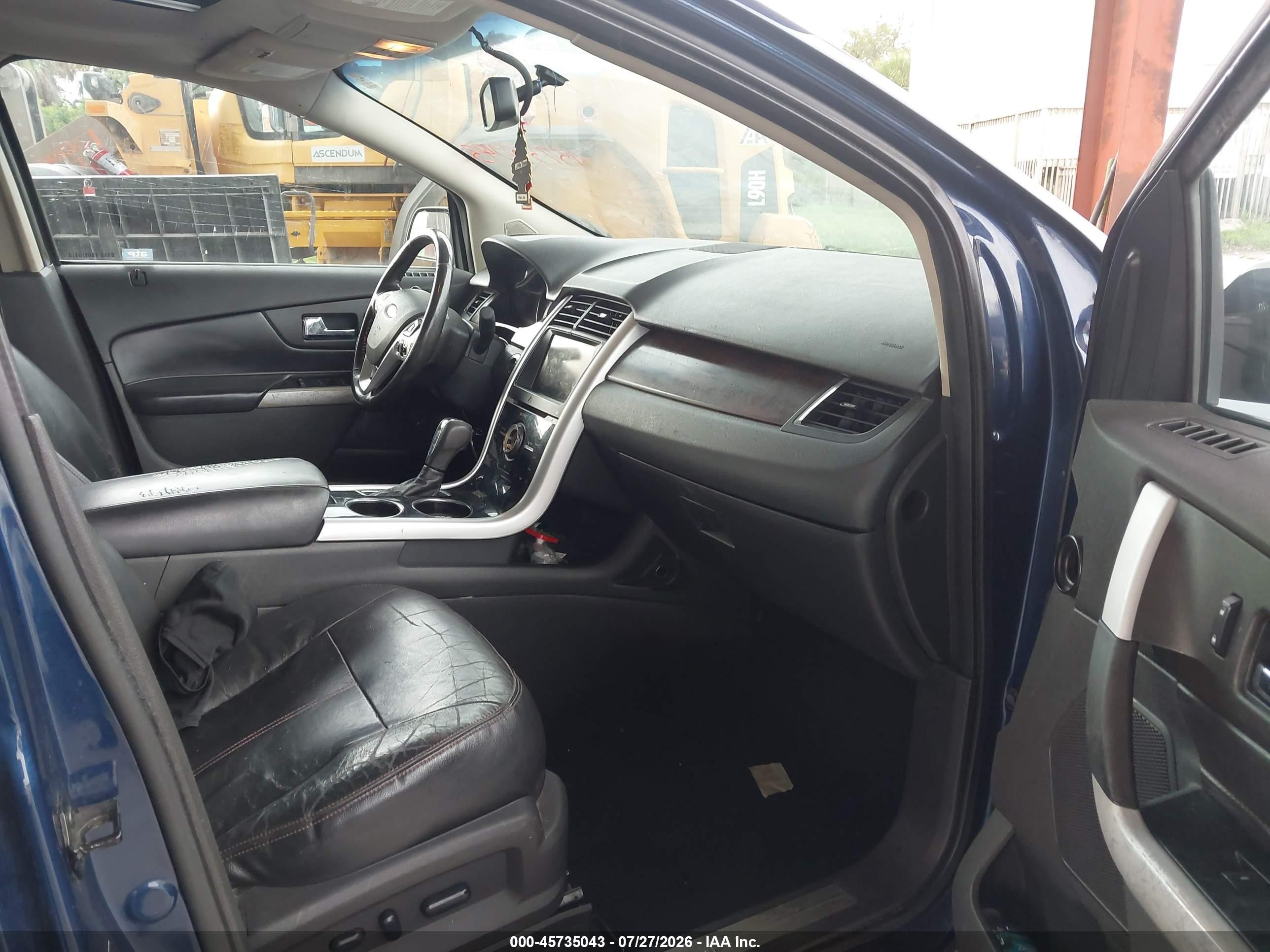 2012 Ford Edge Limited Blue vin: 2FMDK3KC4CBA29410