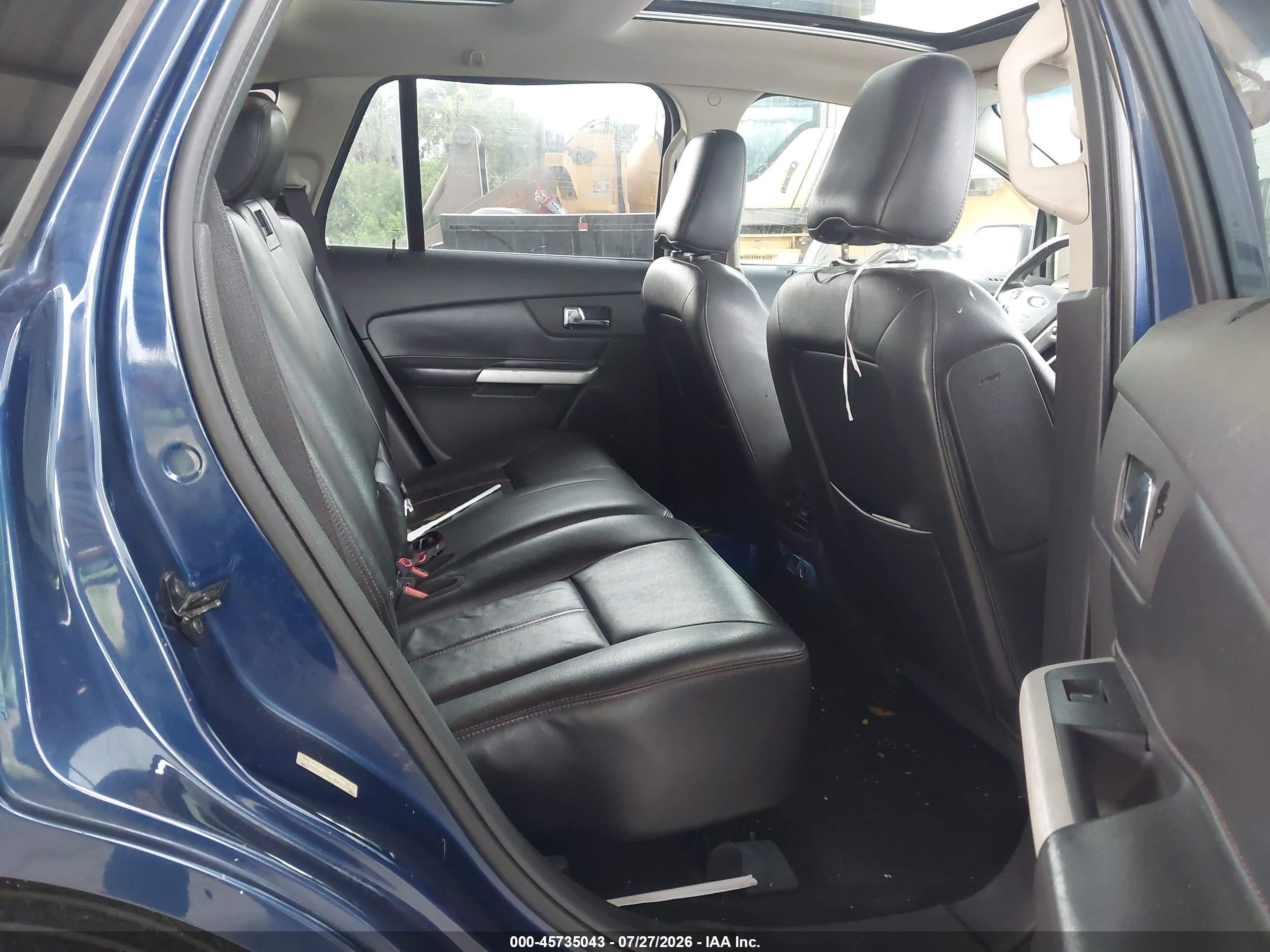 2012 Ford Edge Limited Blue vin: 2FMDK3KC4CBA29410