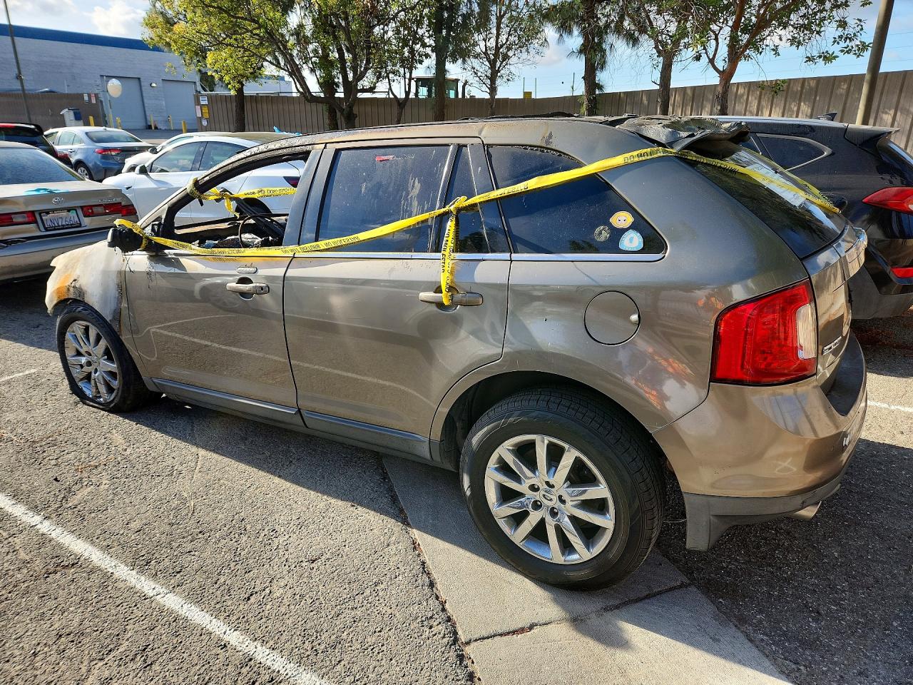 2012 Ford Edge Limited Gray vin: 2FMDK3KC4CBA39290