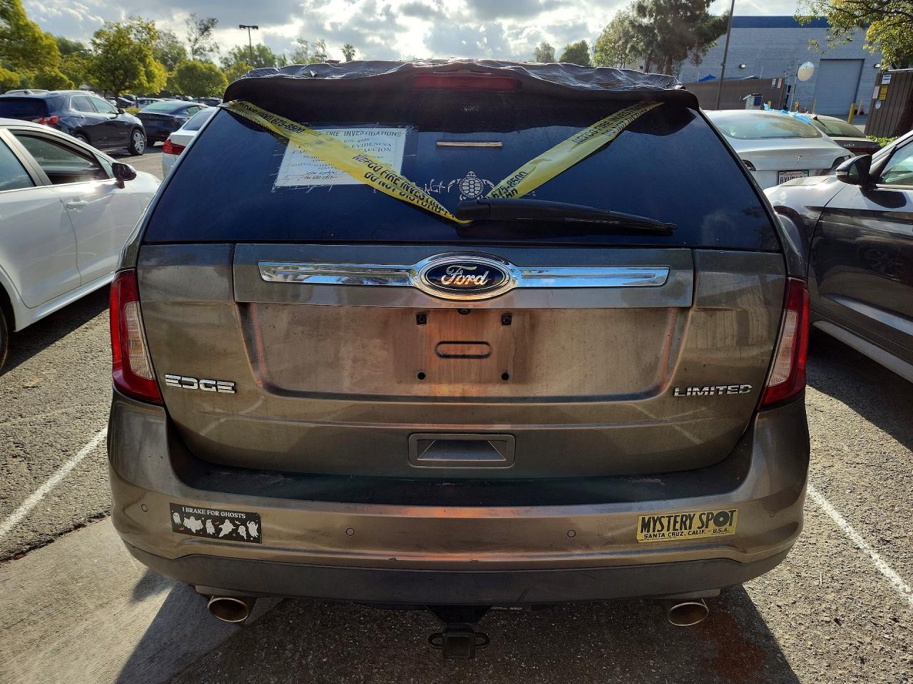 2012 Ford Edge Limited Gray vin: 2FMDK3KC4CBA39290