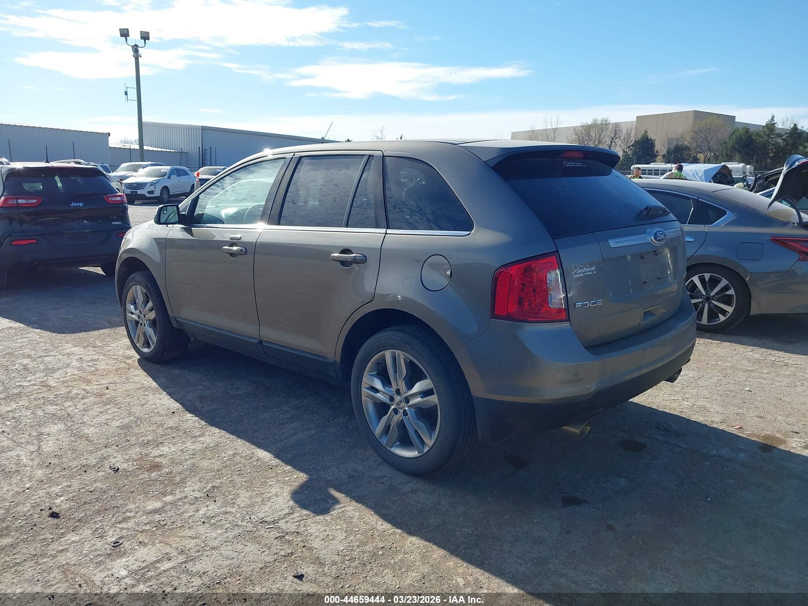 2012 Ford Edge Limited Серебряный vin: 2FMDK3KC4CBA53254