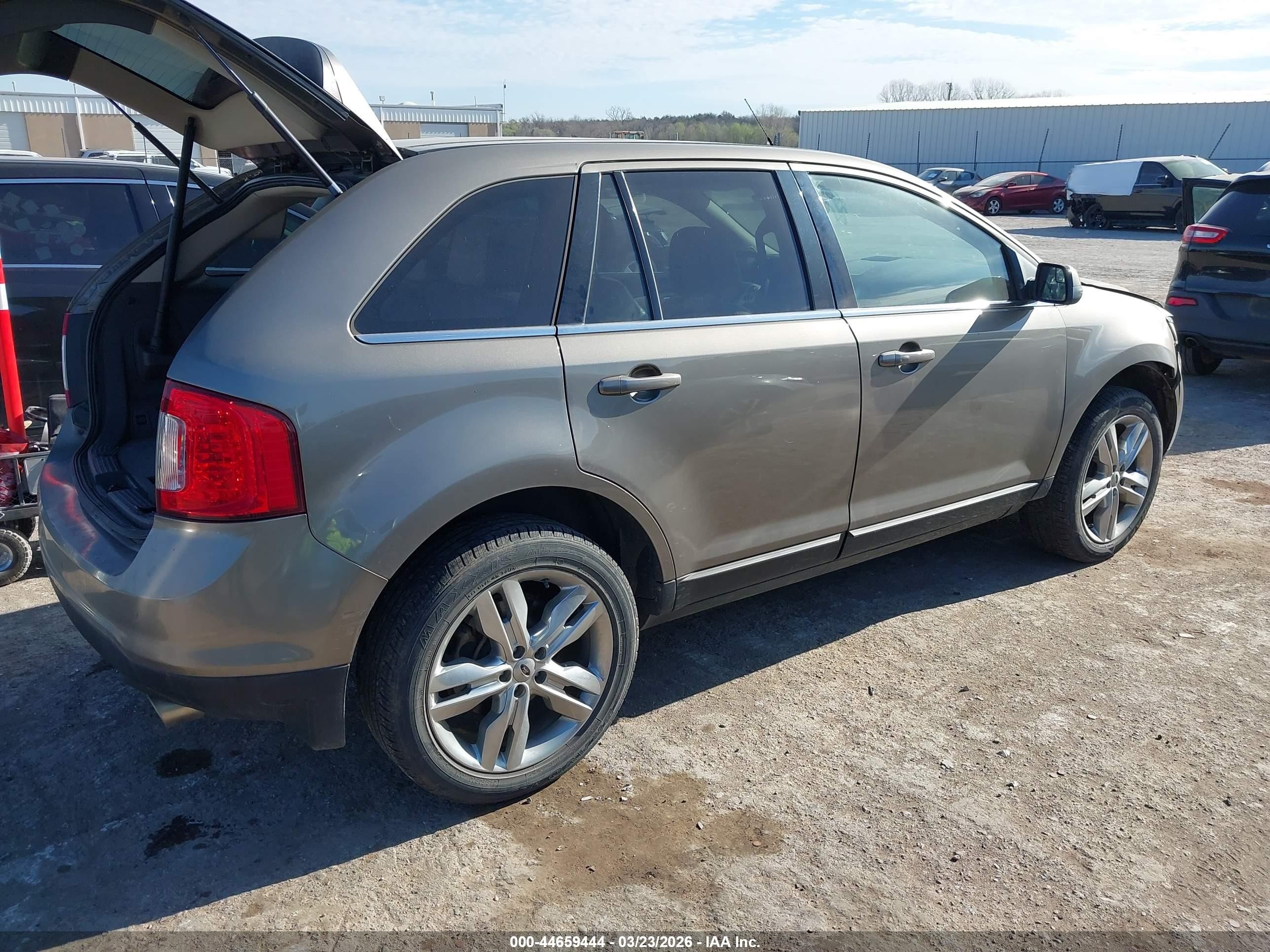 2012 Ford Edge Limited Серебряный vin: 2FMDK3KC4CBA53254