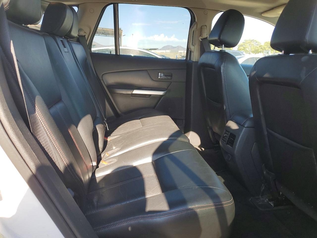 2012 Ford Edge Limited White vin: 2FMDK3KC4CBA81989