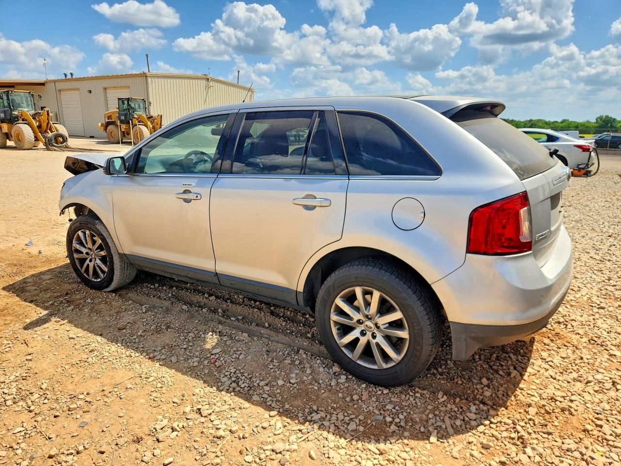 2013 Ford Edge Limited Silver vin: 2FMDK3KC4DBA06369