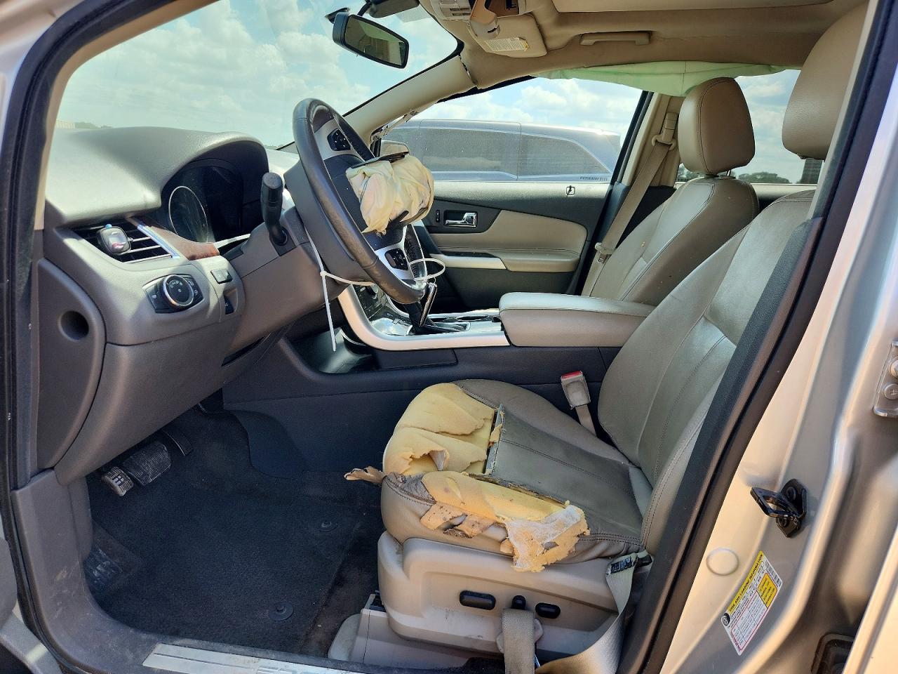 2013 Ford Edge Limited Silver vin: 2FMDK3KC4DBA06369
