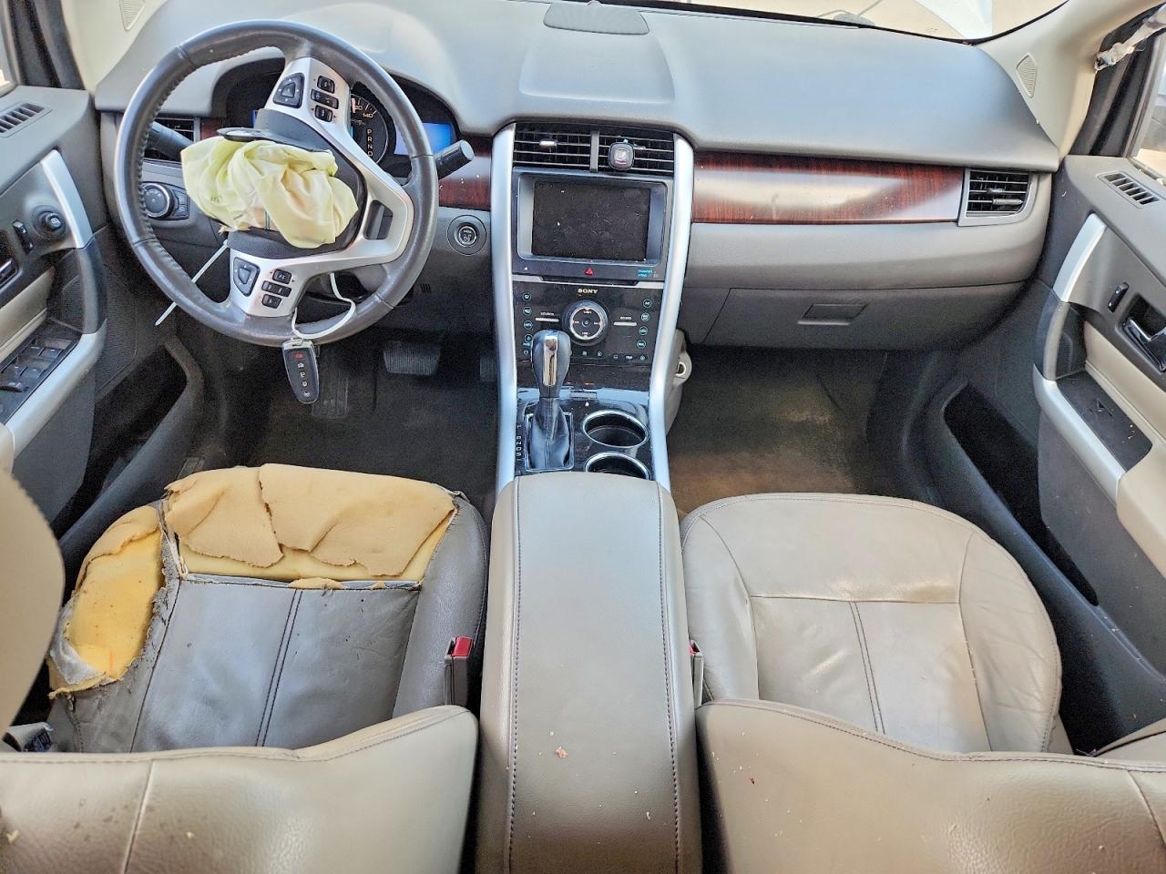2013 Ford Edge Limited Silver vin: 2FMDK3KC4DBA06369