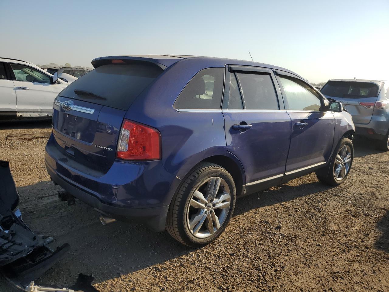 2013 Ford Edge Limited Blue vin: 2FMDK3KC4DBA25570