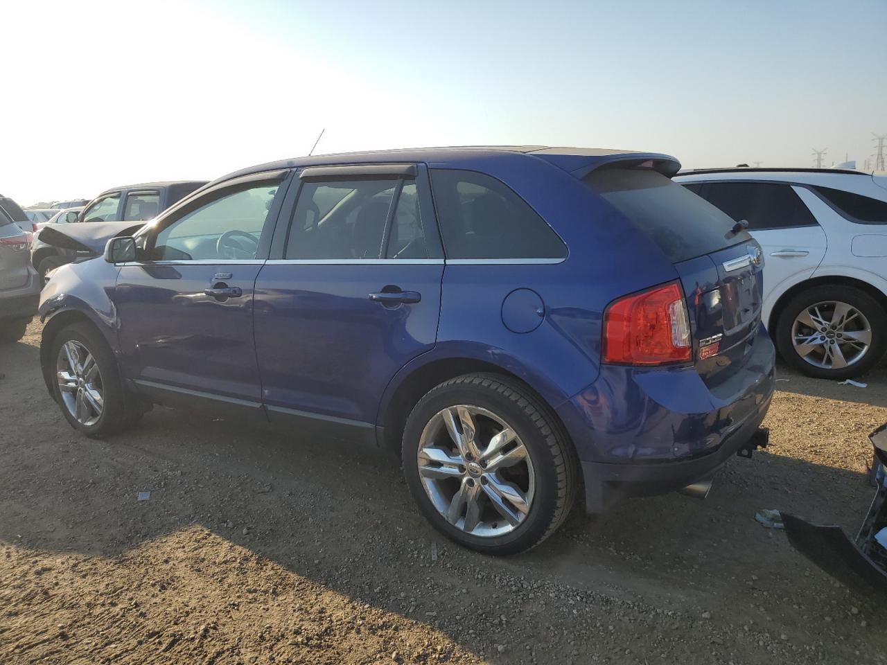 2013 Ford Edge Limited Blue vin: 2FMDK3KC4DBA25570