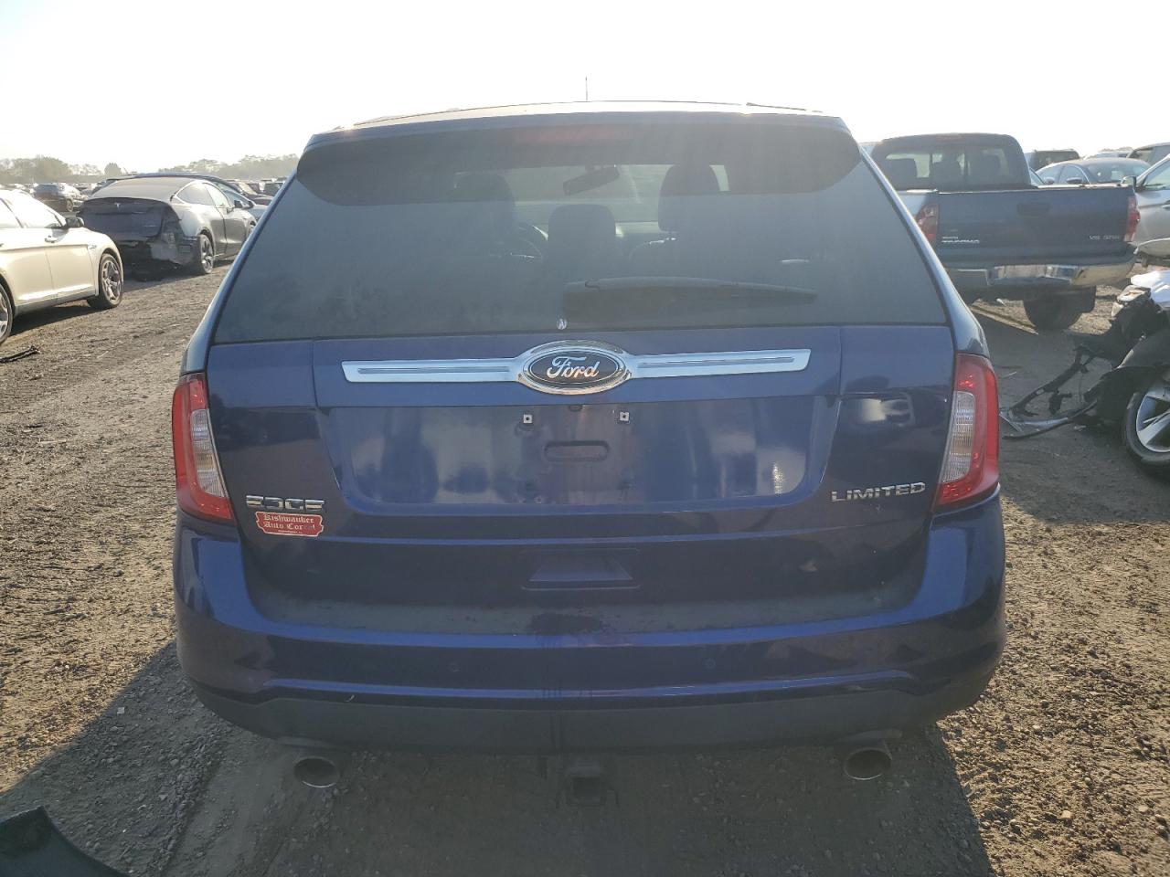 2013 Ford Edge Limited Blue vin: 2FMDK3KC4DBA25570