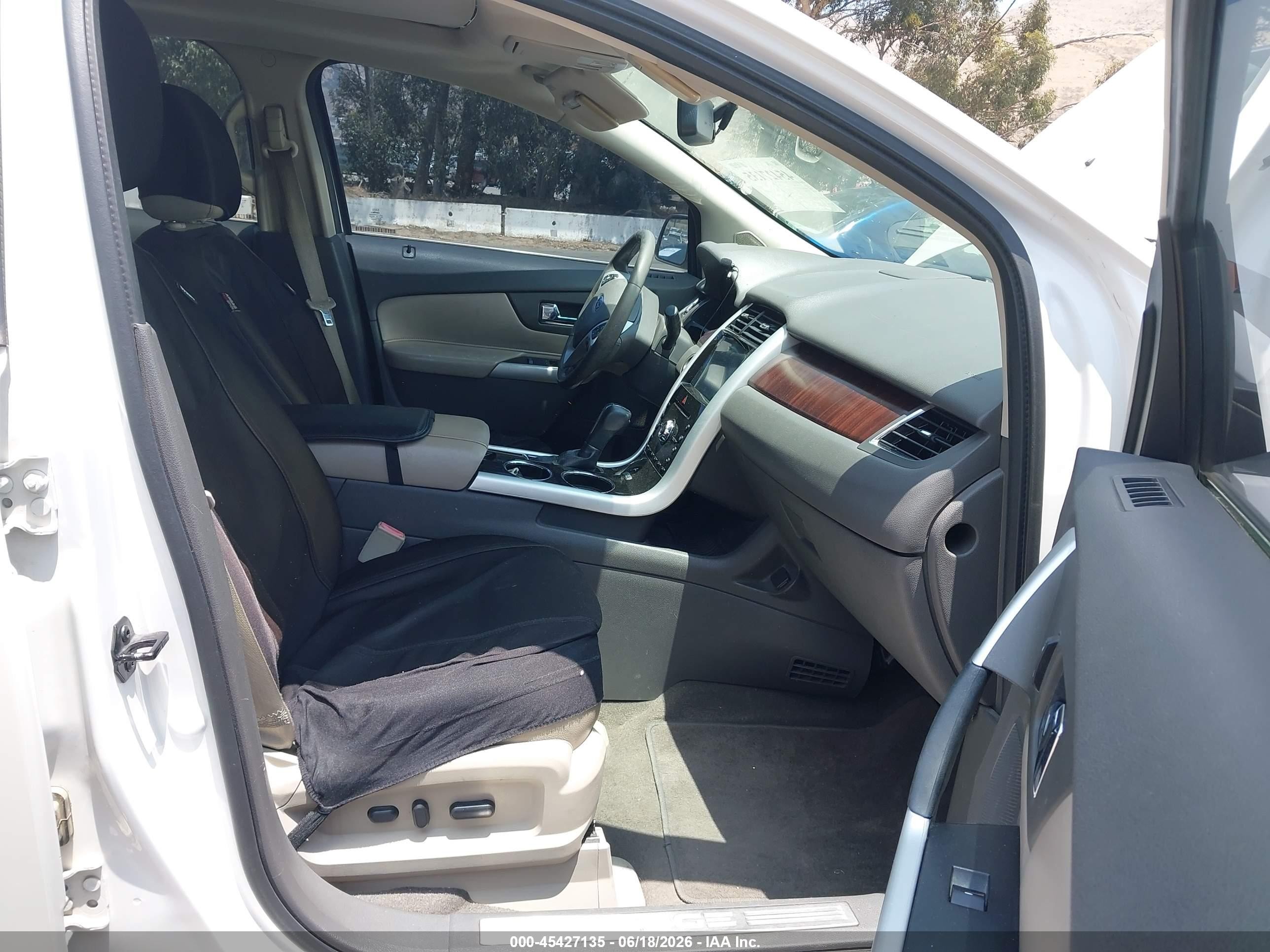2013 Ford Edge Limited White vin: 2FMDK3KC4DBA32292