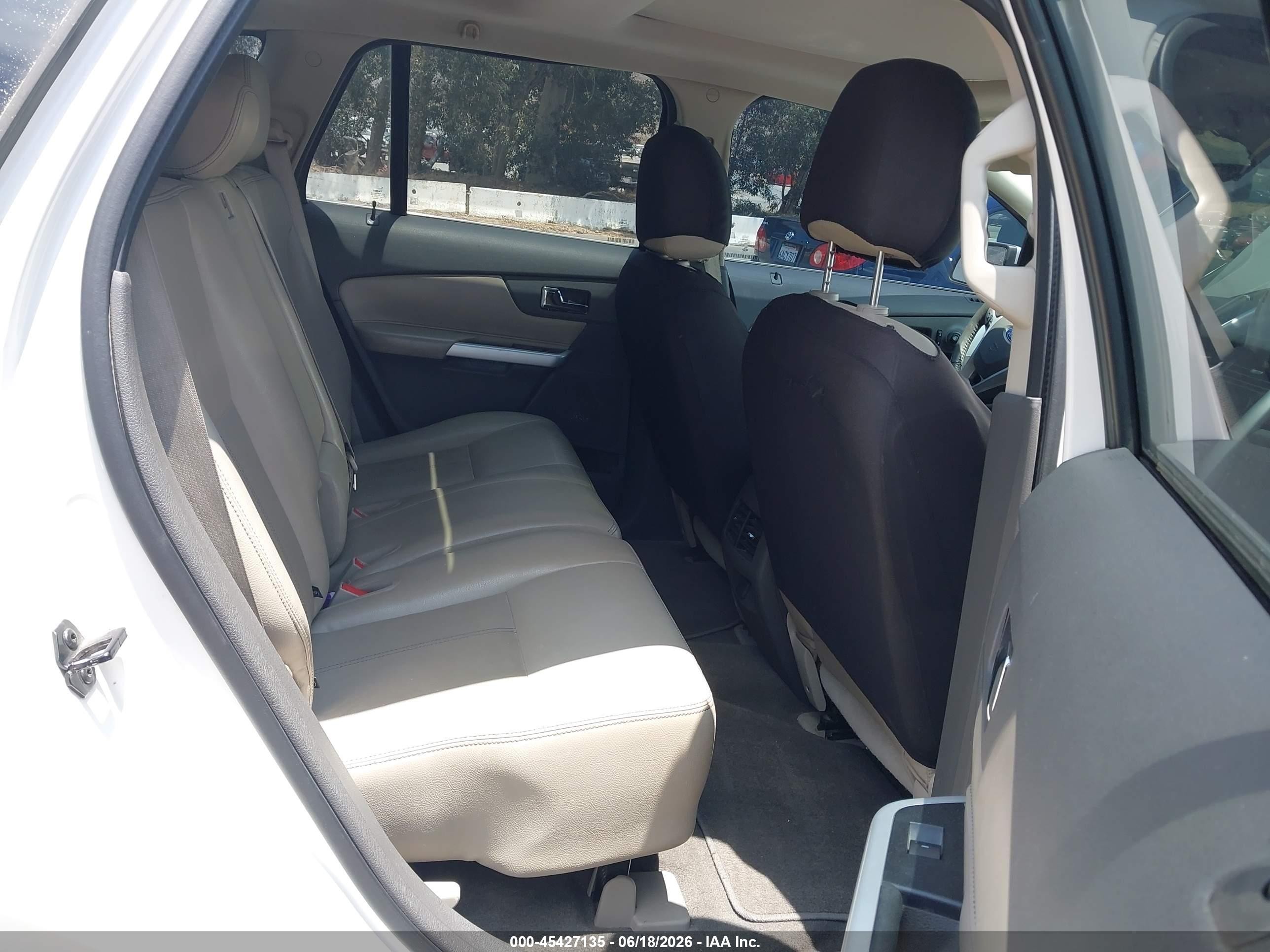 2013 Ford Edge Limited White vin: 2FMDK3KC4DBA32292