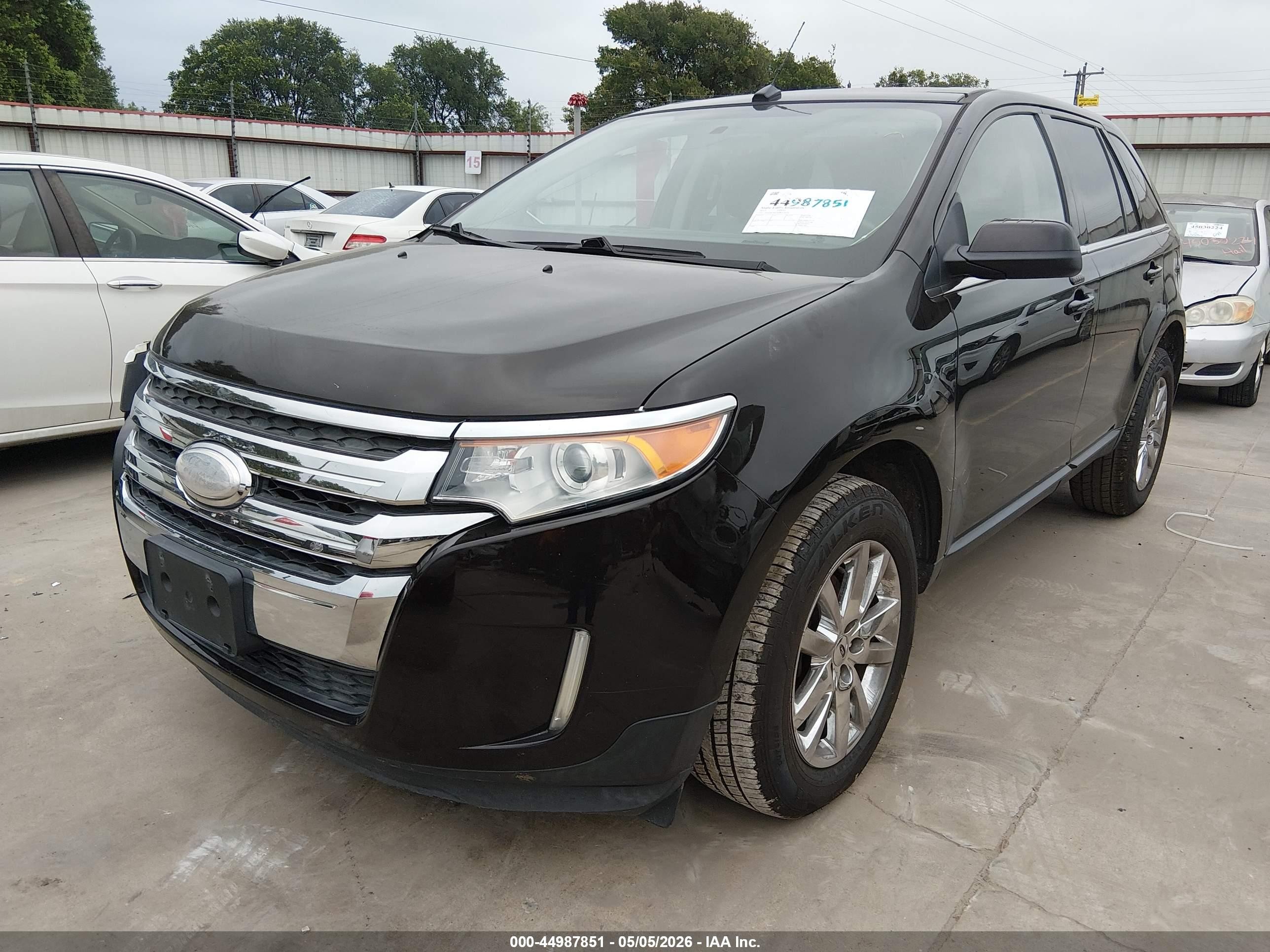 2013 Ford Edge Limited Black vin: 2FMDK3KC4DBA35175