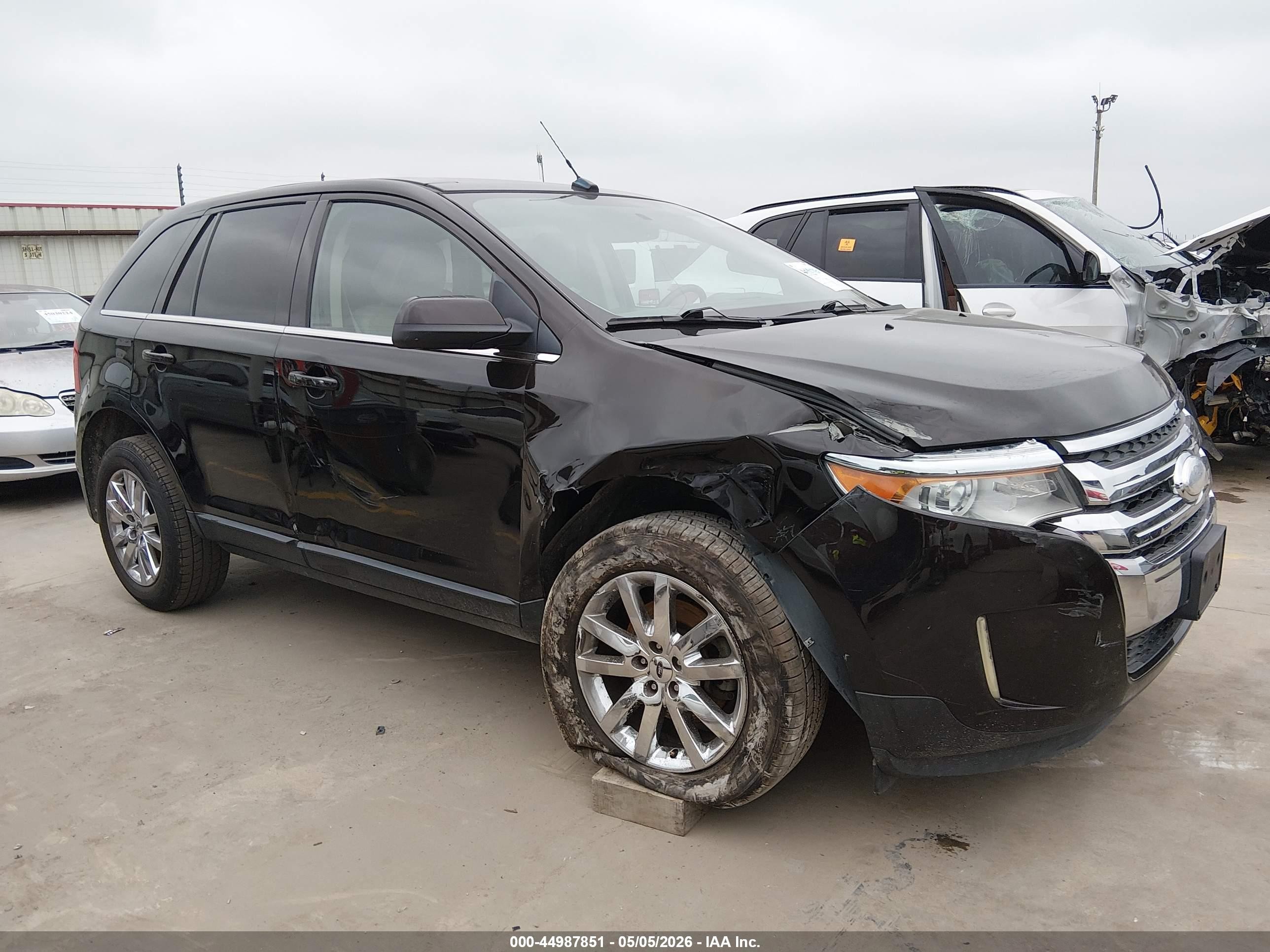 2013 Ford Edge Limited Black vin: 2FMDK3KC4DBA35175