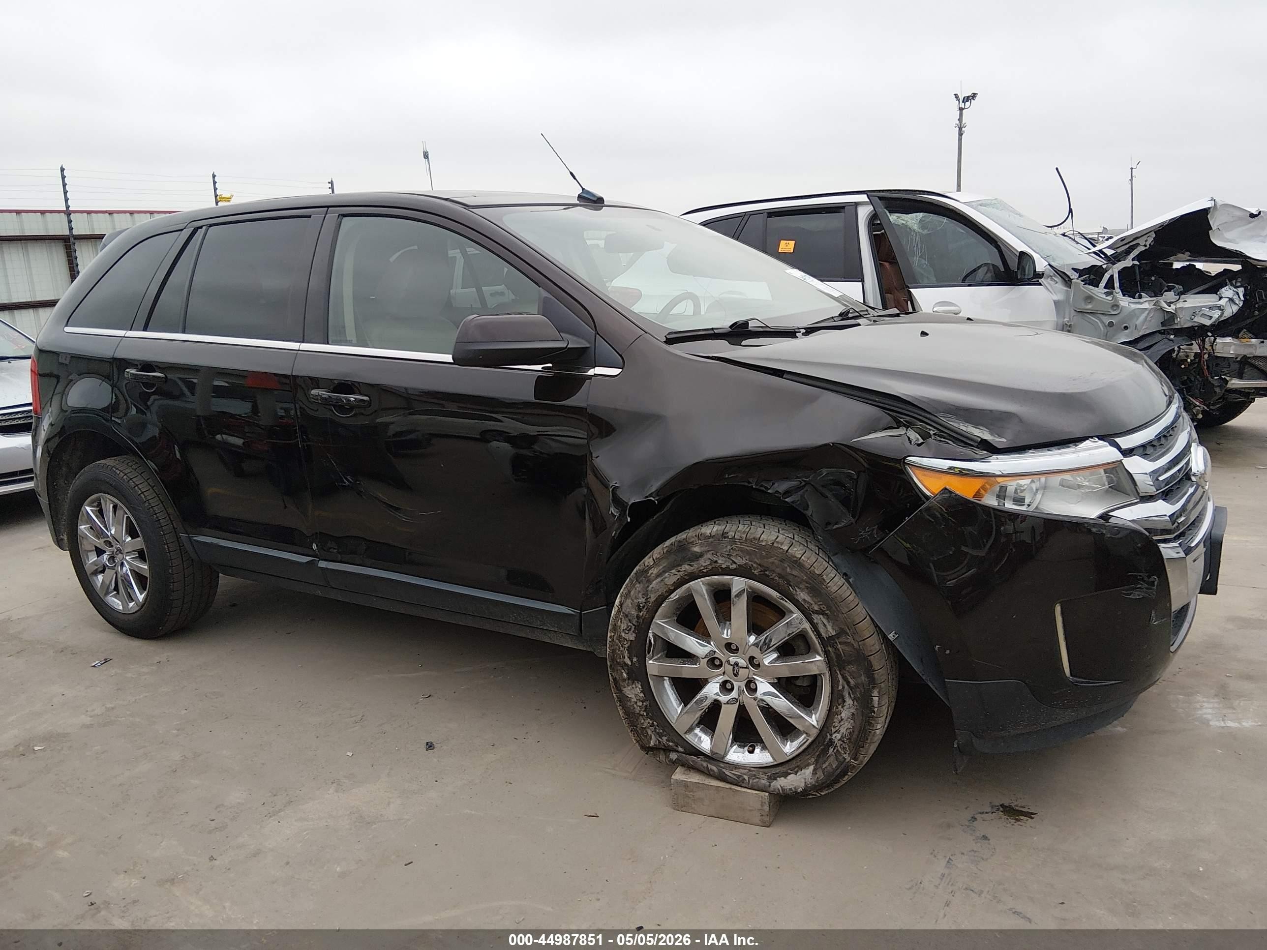 2013 Ford Edge Limited Black vin: 2FMDK3KC4DBA35175