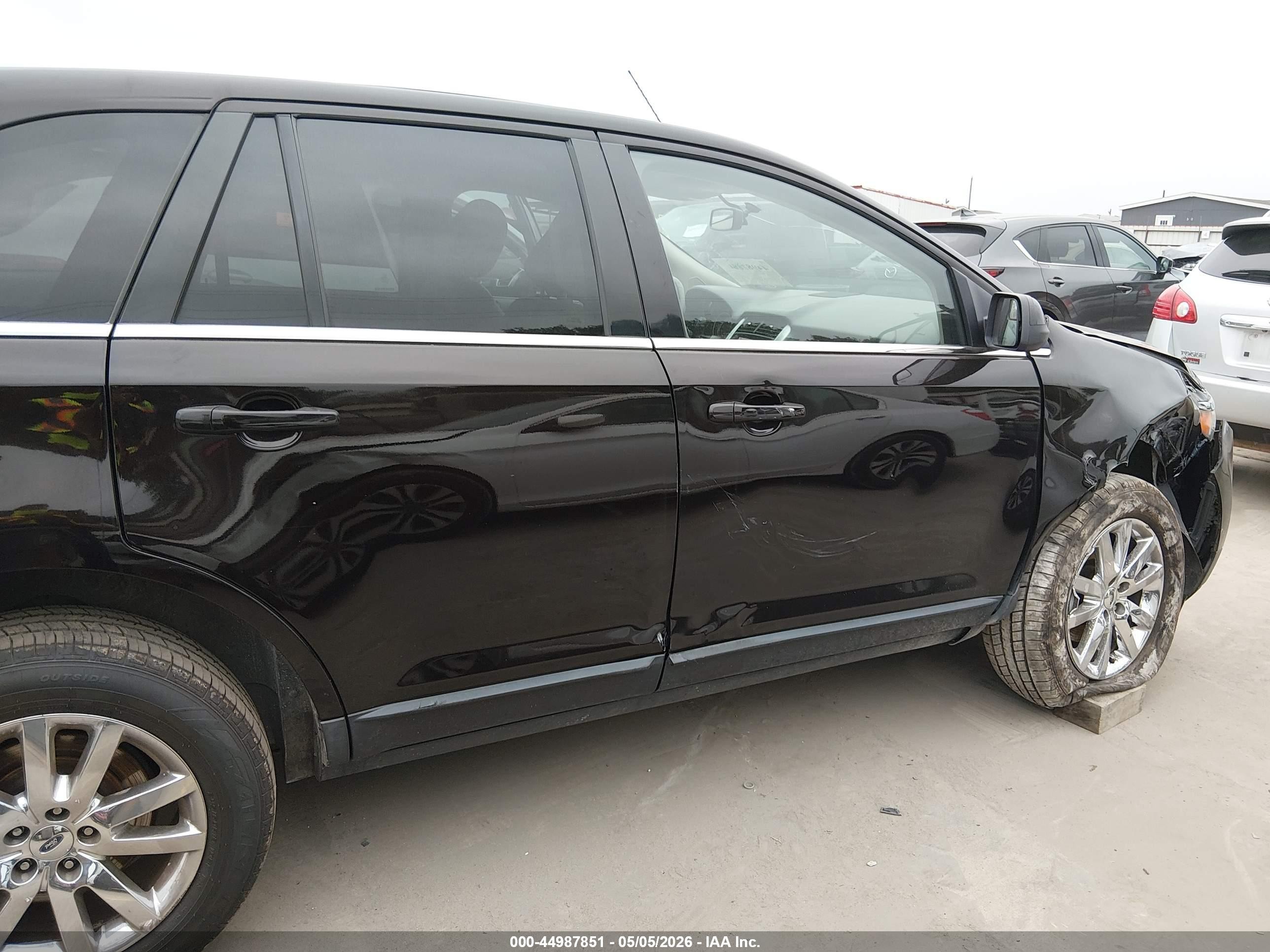 2013 Ford Edge Limited Black vin: 2FMDK3KC4DBA35175