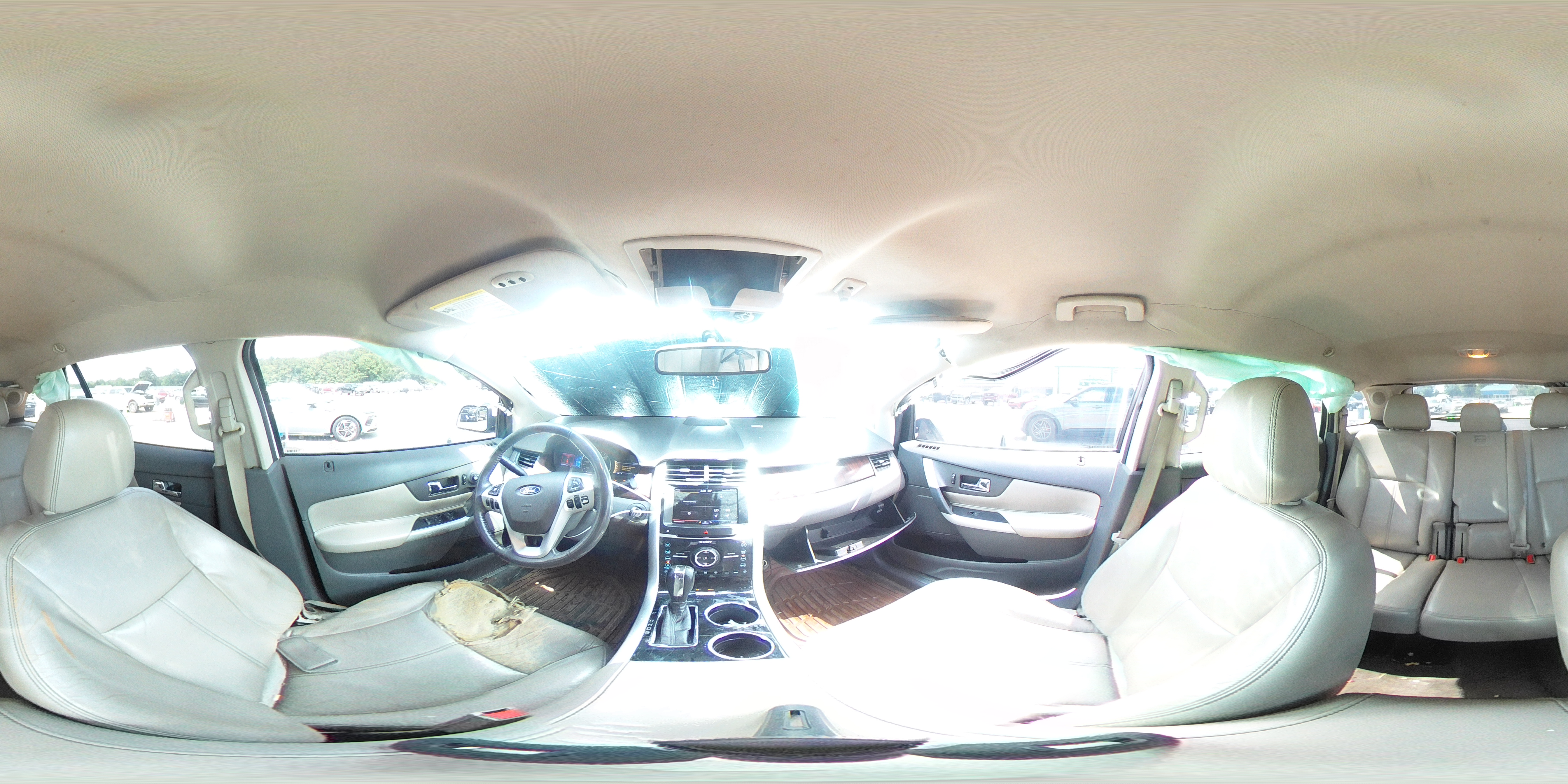 2013 Ford Edge Limited Белый vin: 2FMDK3KC4DBA39663