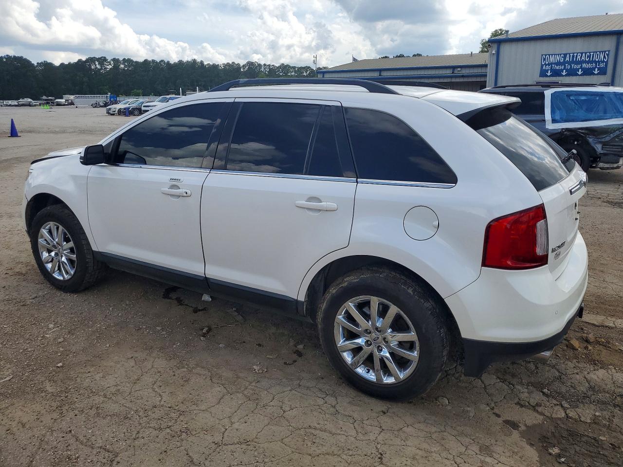 2013 Ford Edge Limited Белый vin: 2FMDK3KC4DBA39663
