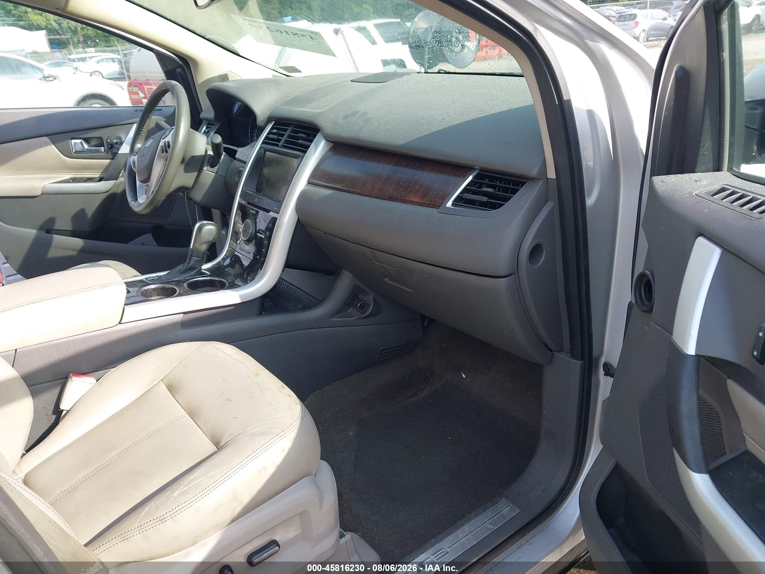 2013 Ford Edge Limited Серебряный vin: 2FMDK3KC4DBA44040