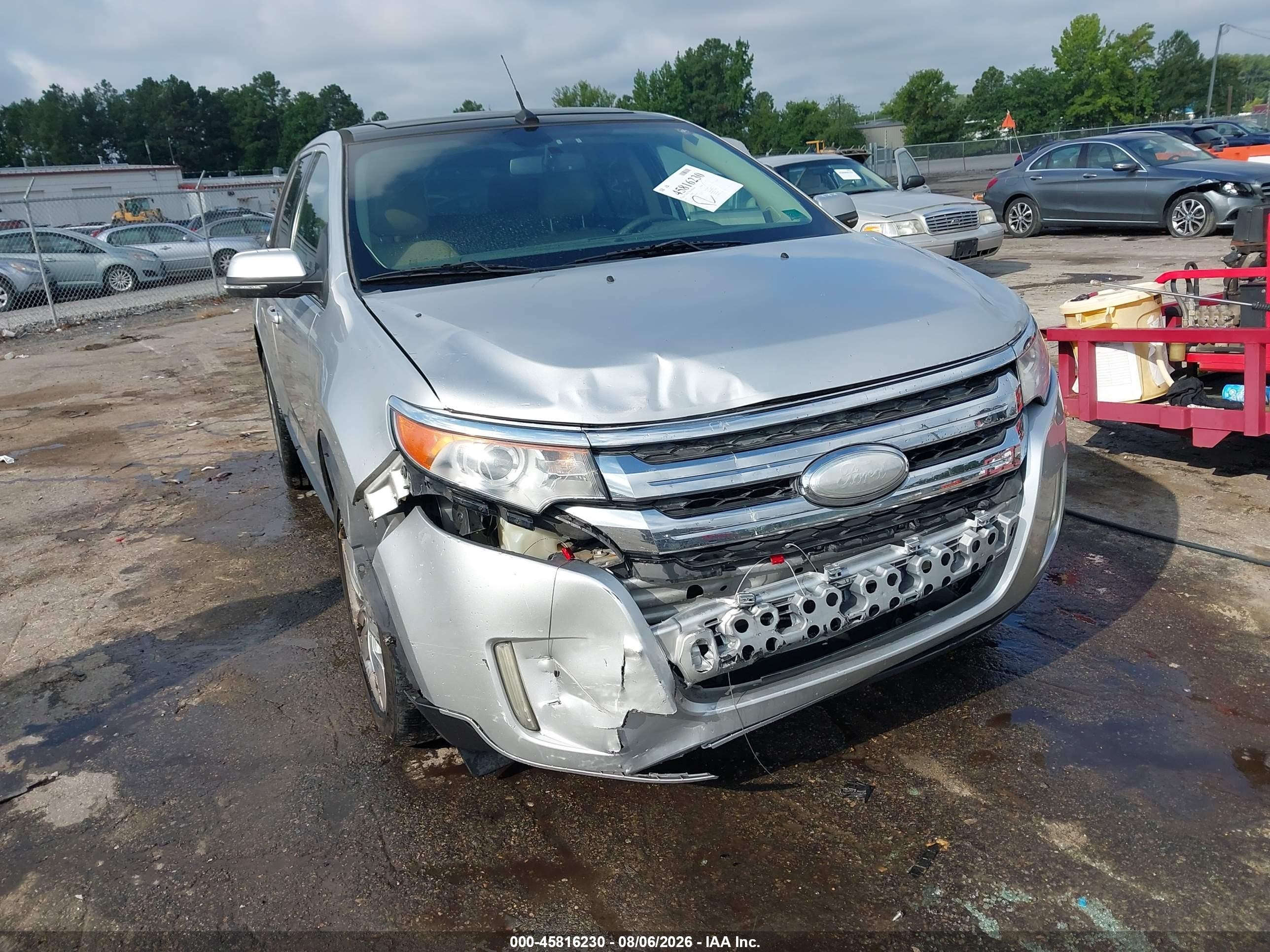 2013 Ford Edge Limited Серебряный vin: 2FMDK3KC4DBA44040