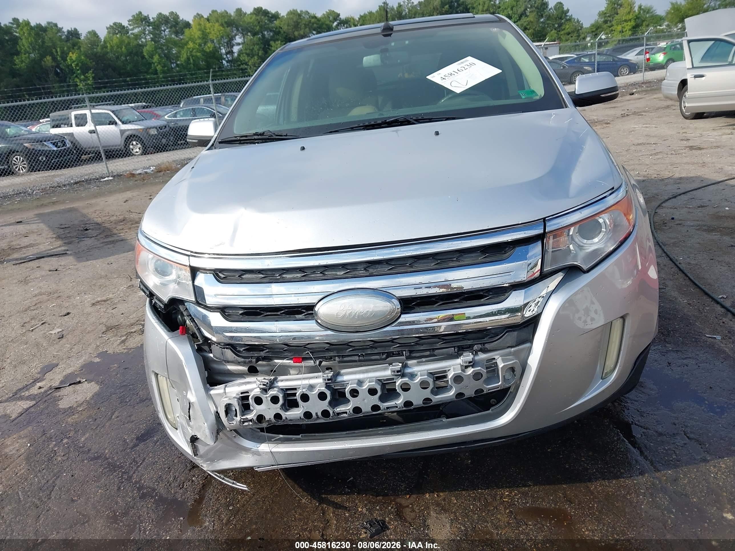 2013 Ford Edge Limited Серебряный vin: 2FMDK3KC4DBA44040
