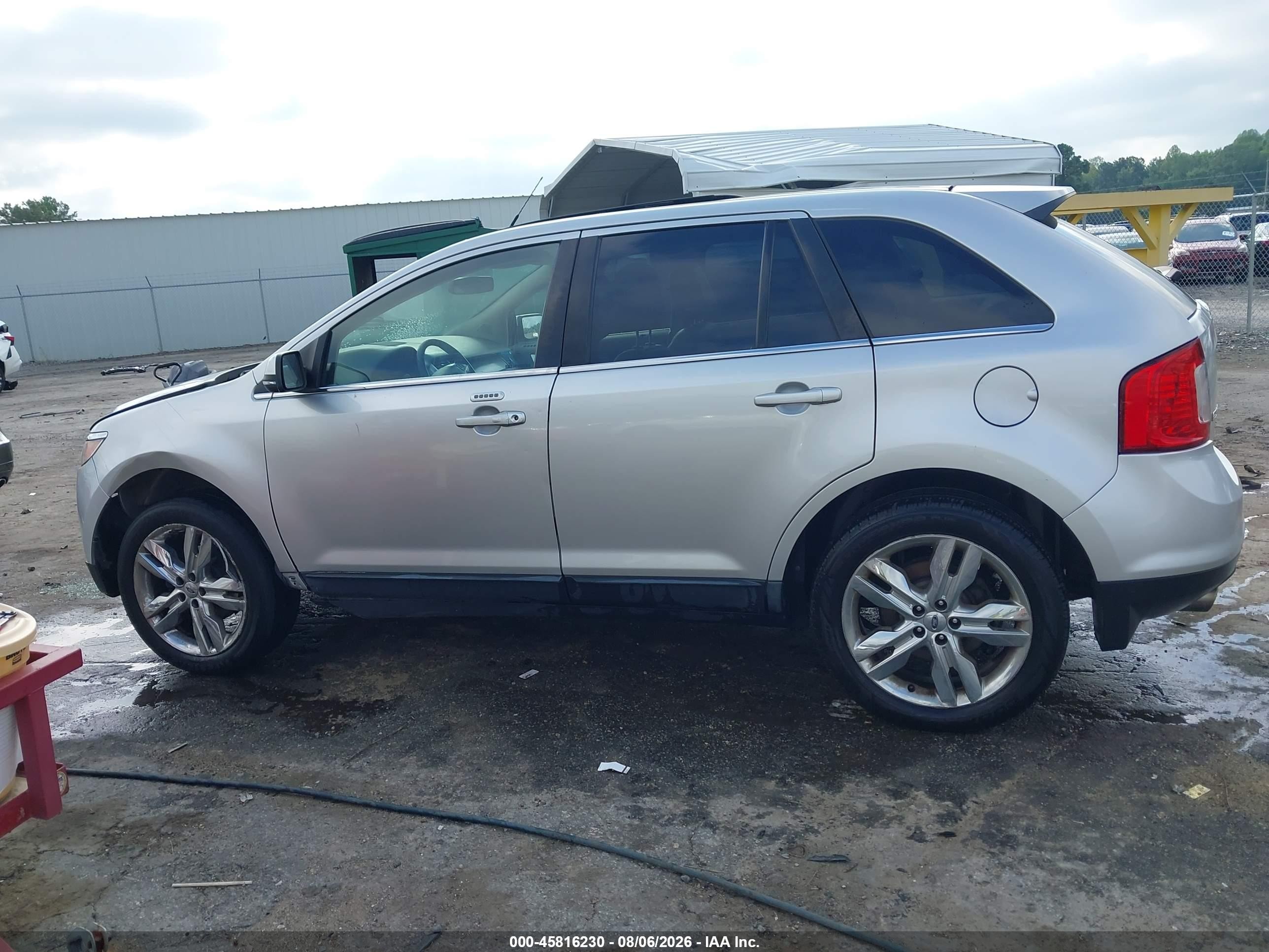 2013 Ford Edge Limited Серебряный vin: 2FMDK3KC4DBA44040