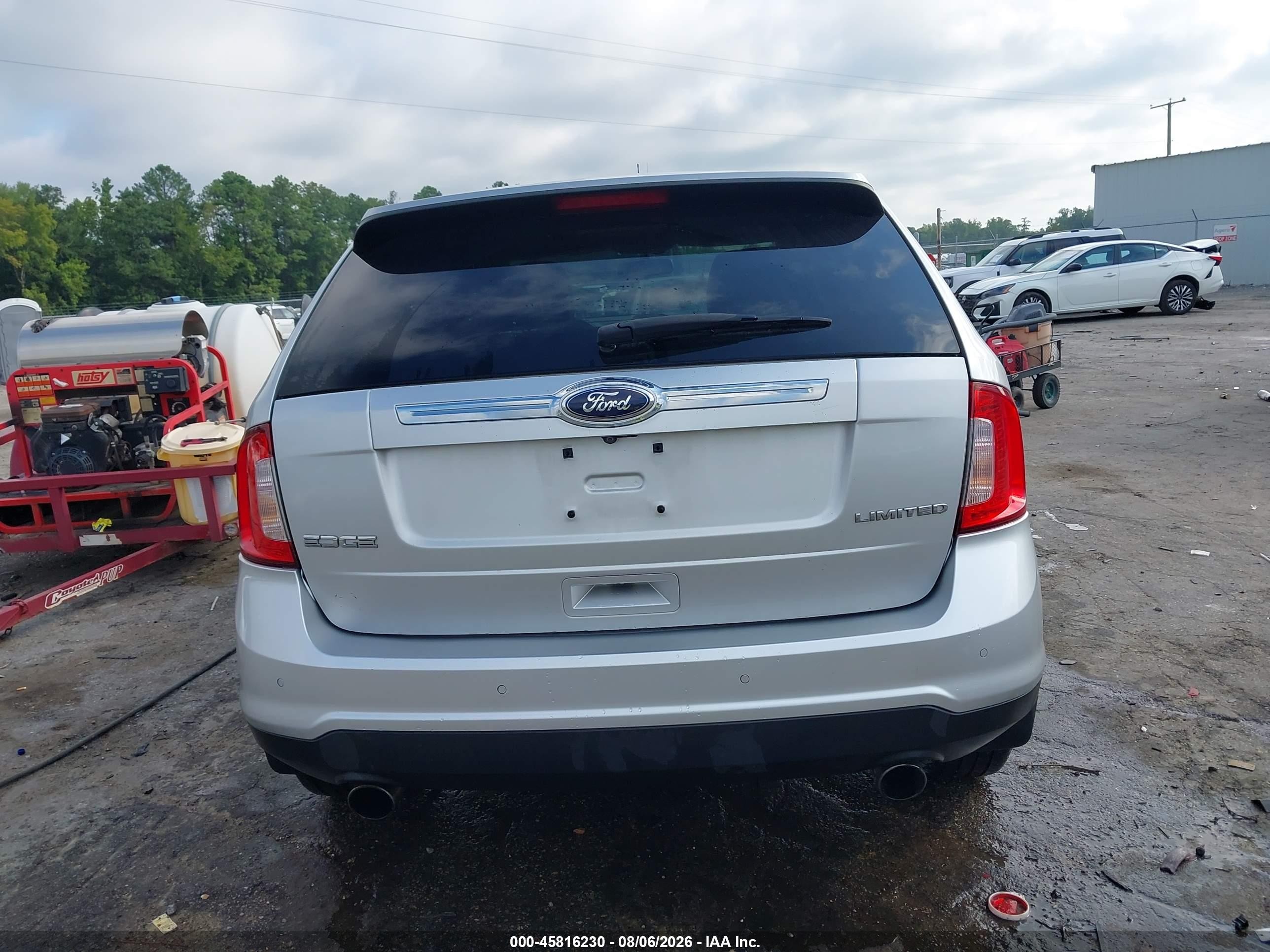 2013 Ford Edge Limited Серебряный vin: 2FMDK3KC4DBA44040