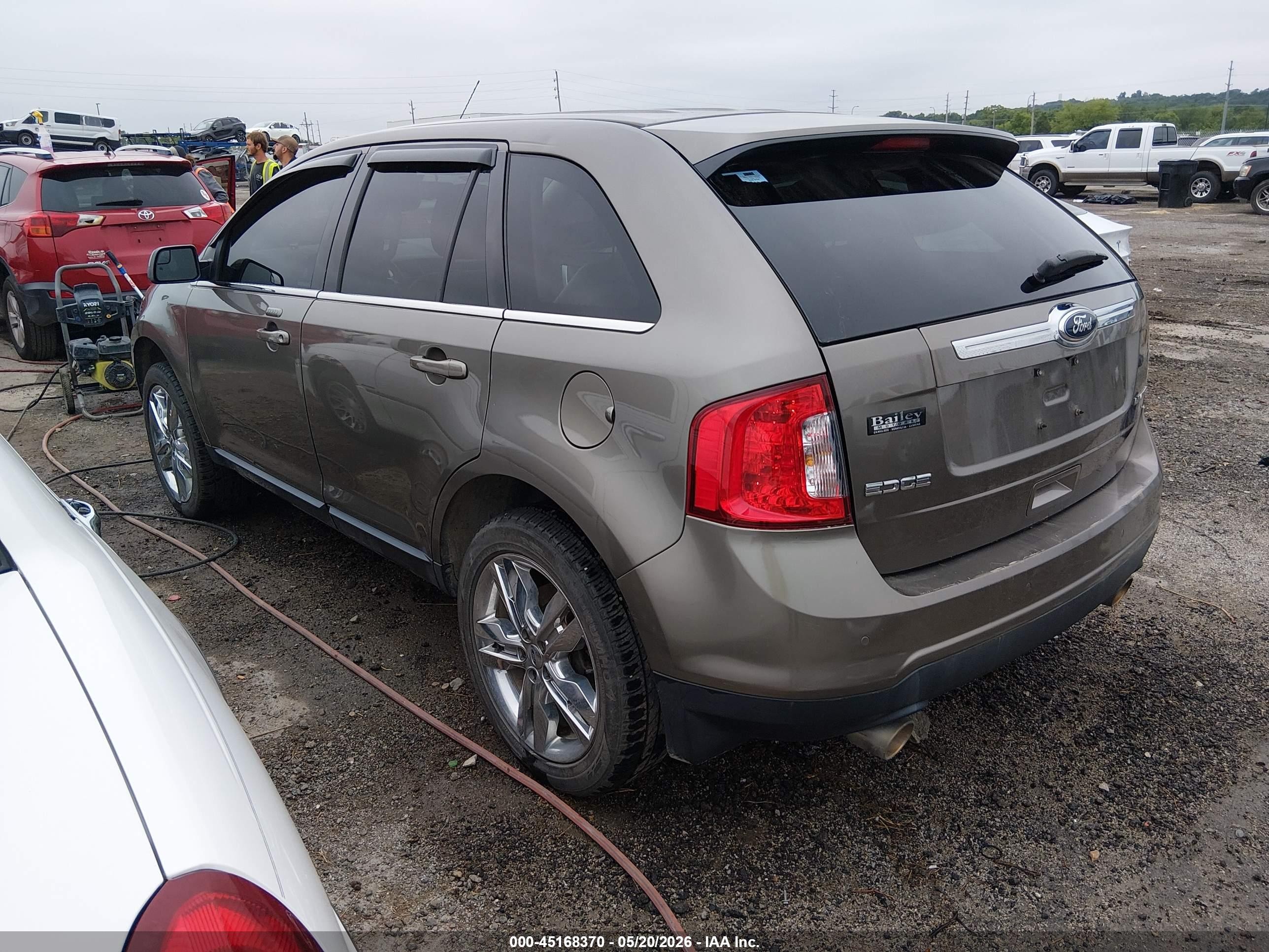 2013 Ford Edge Limited Brown vin: 2FMDK3KC4DBA77068