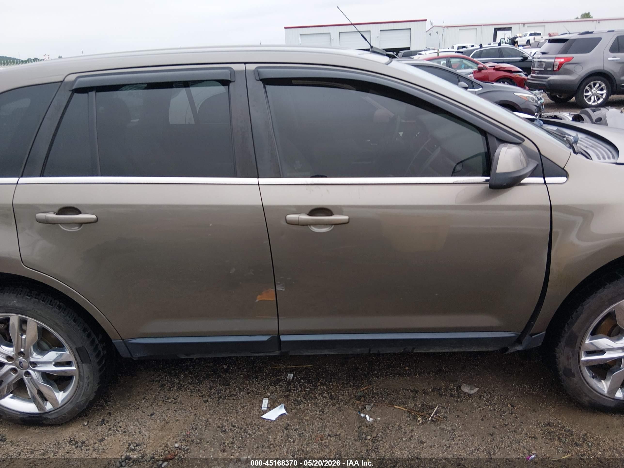 2013 Ford Edge Limited Brown vin: 2FMDK3KC4DBA77068