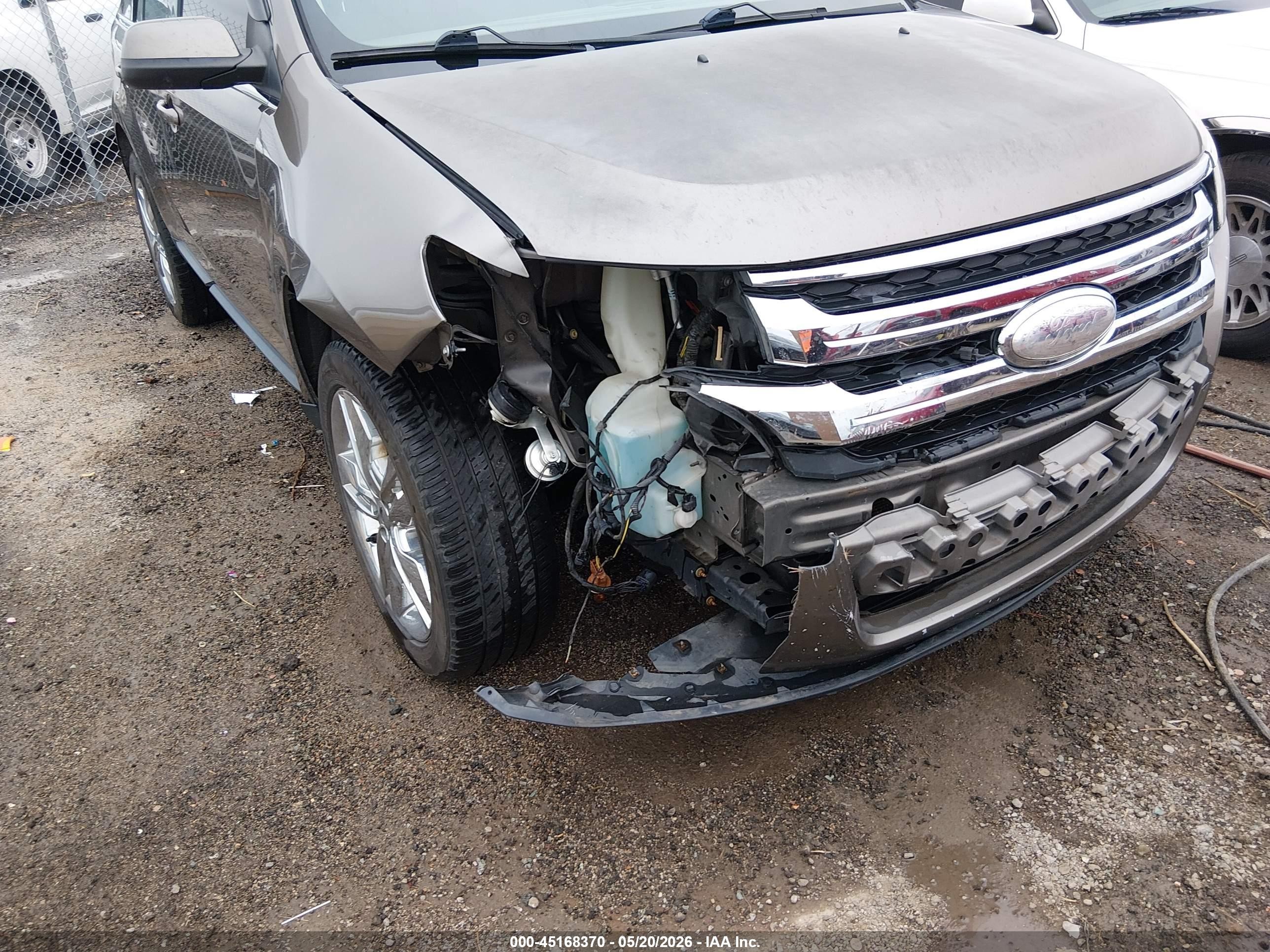 2013 Ford Edge Limited Brown vin: 2FMDK3KC4DBA77068