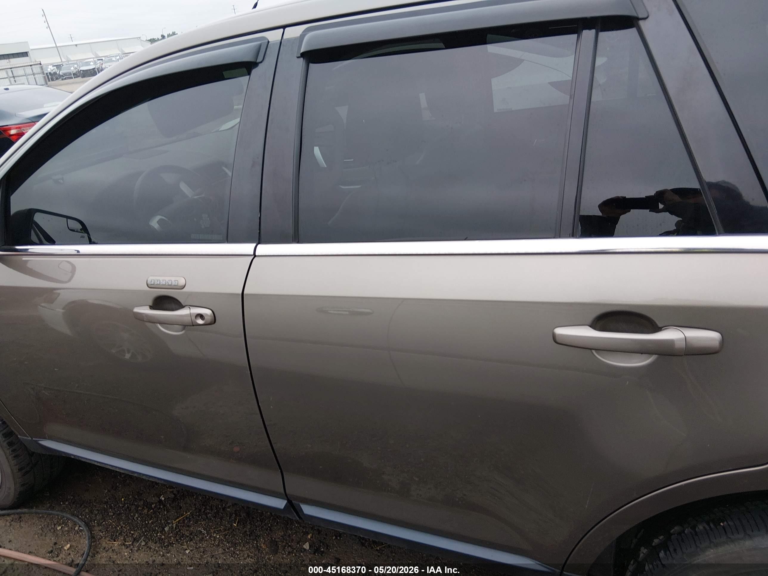 2013 Ford Edge Limited Brown vin: 2FMDK3KC4DBA77068