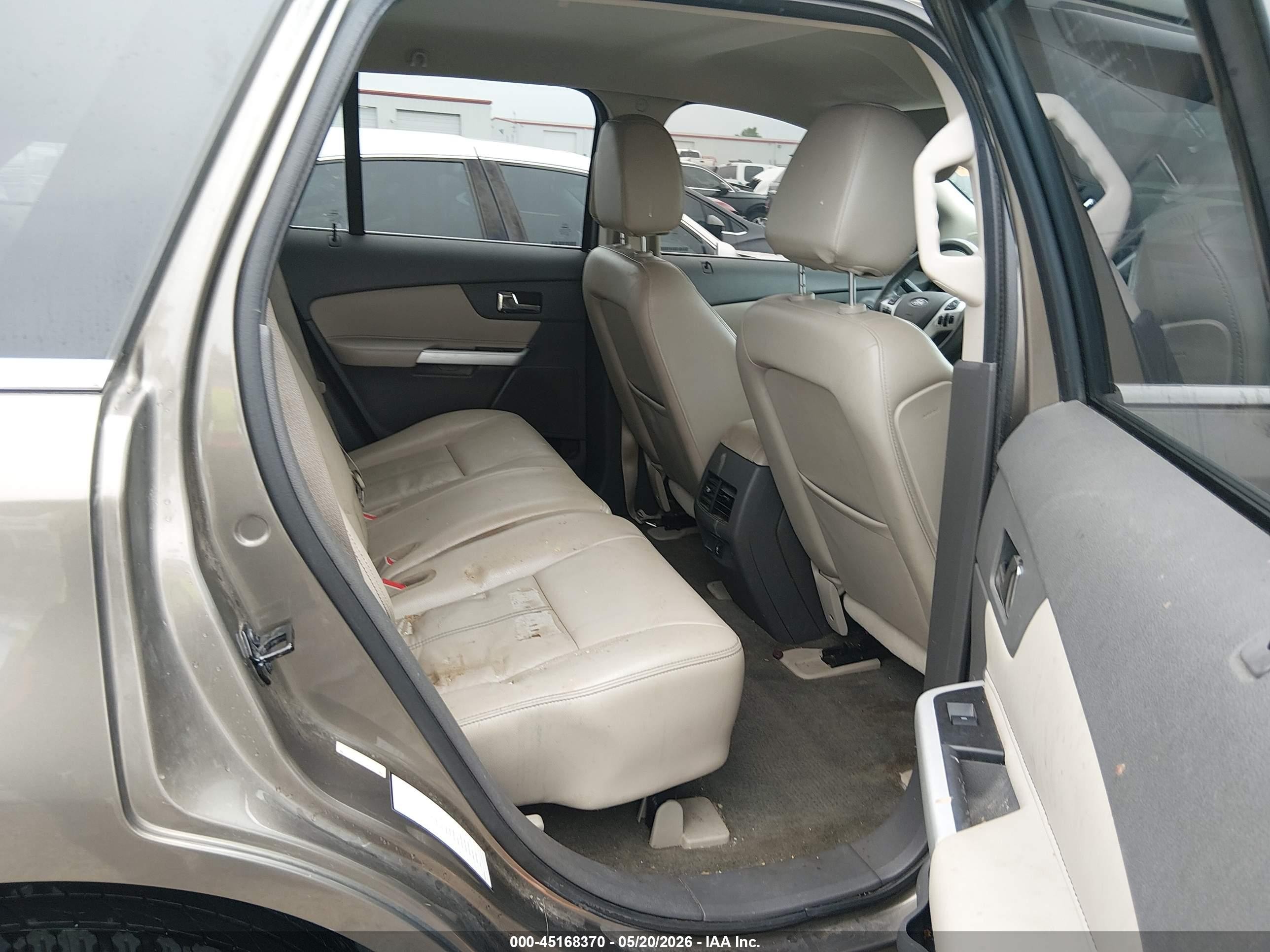 2013 Ford Edge Limited Brown vin: 2FMDK3KC4DBA77068