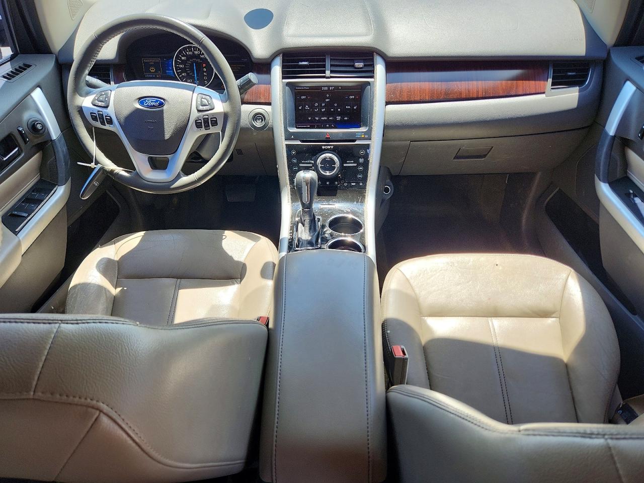 2013 Ford Edge Limited Tan vin: 2FMDK3KC4DBA85350