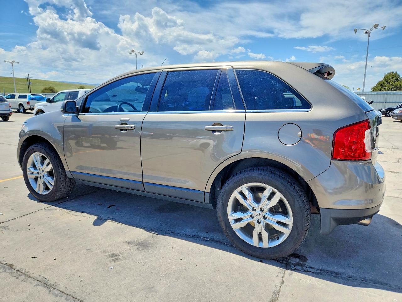 2013 Ford Edge Limited Tan vin: 2FMDK3KC4DBA85350