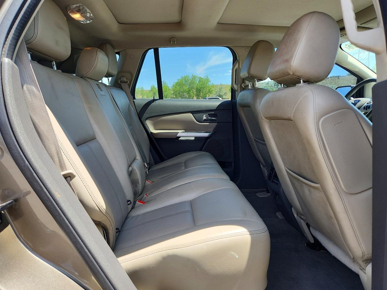 2013 Ford Edge Limited Tan vin: 2FMDK3KC4DBA85350