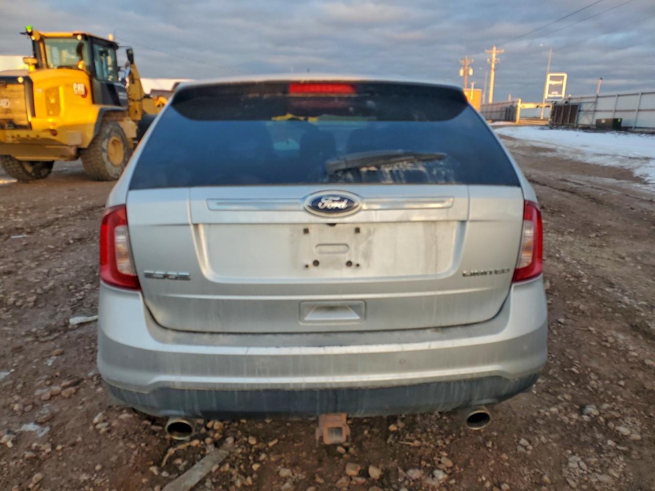 2013 Ford Edge Limited Silver vin: 2FMDK3KC4DBB06701
