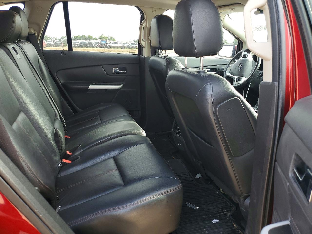 2013 Ford Edge Limited Red vin: 2FMDK3KC4DBB21294